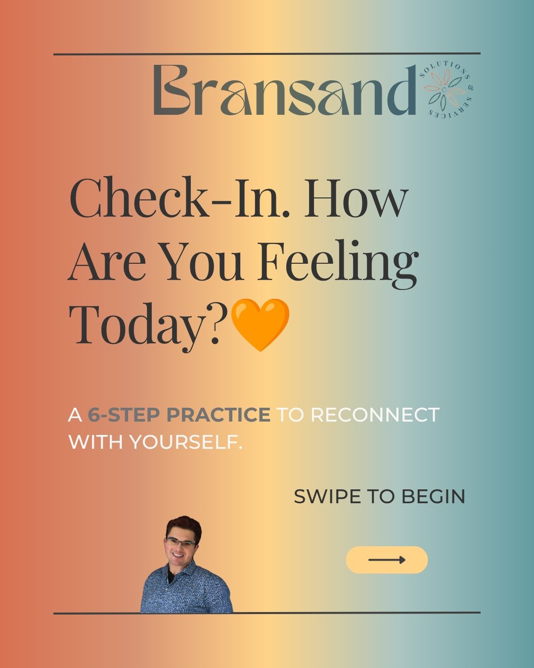 When did you last actually check in with yourself?
Not a quick "I'm fine" &mdash; a real, honest check-in.
This one's for you. Swipe through and do it right now. 💛
Which step hit hardest for you today?

💾 Save this. Use it every morning a