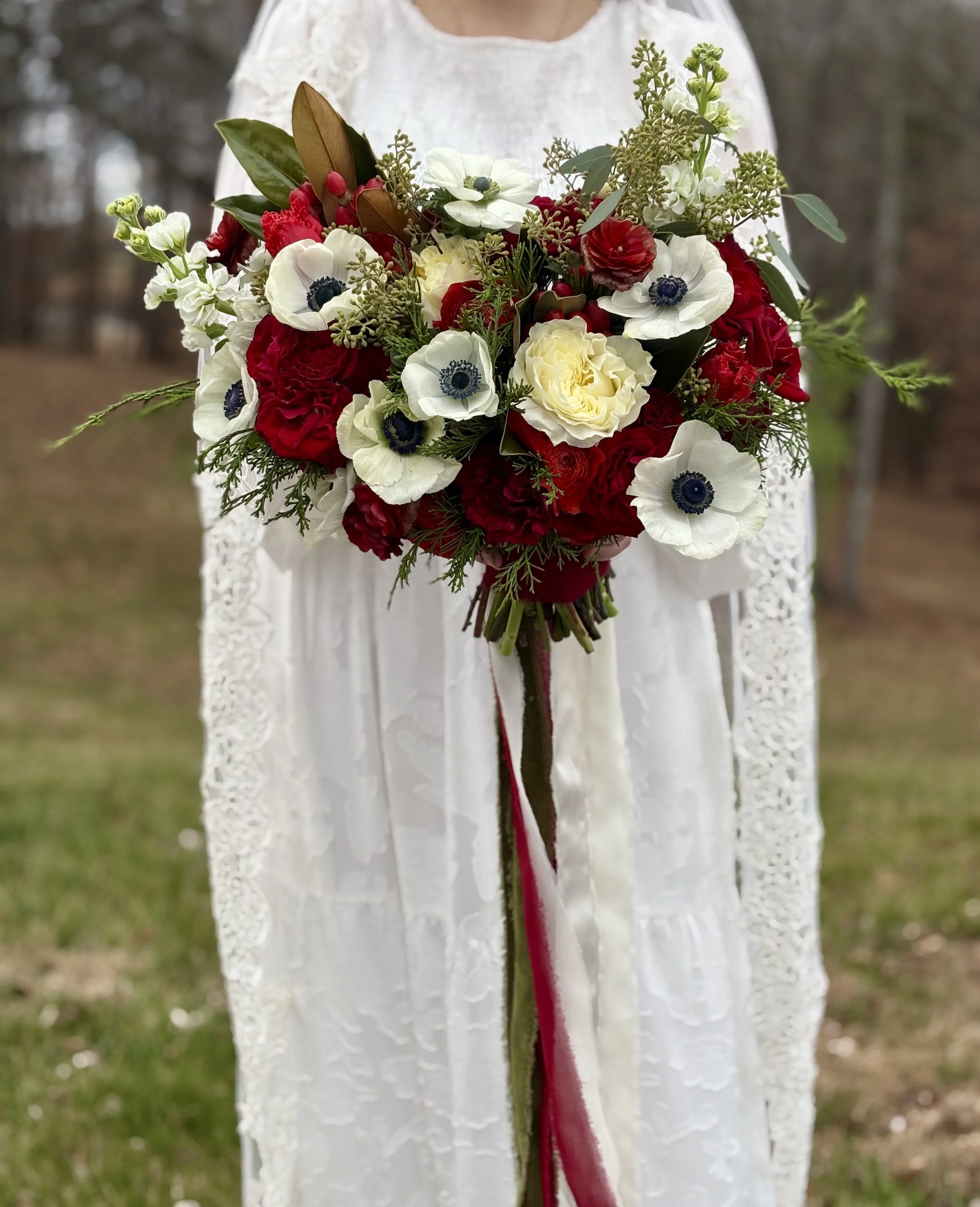 Christmas Wedding Bouquet