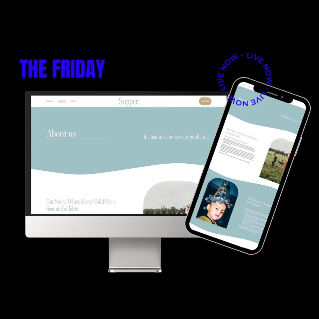 The Friday 🐳🛁✨

A website that makes every day feel like Friday. Designed for family-friendly businesses, this website uses a comforting and clean collection of smooth, rounded features and gentle colour palettes to evoke your inner child. 

#ukweb