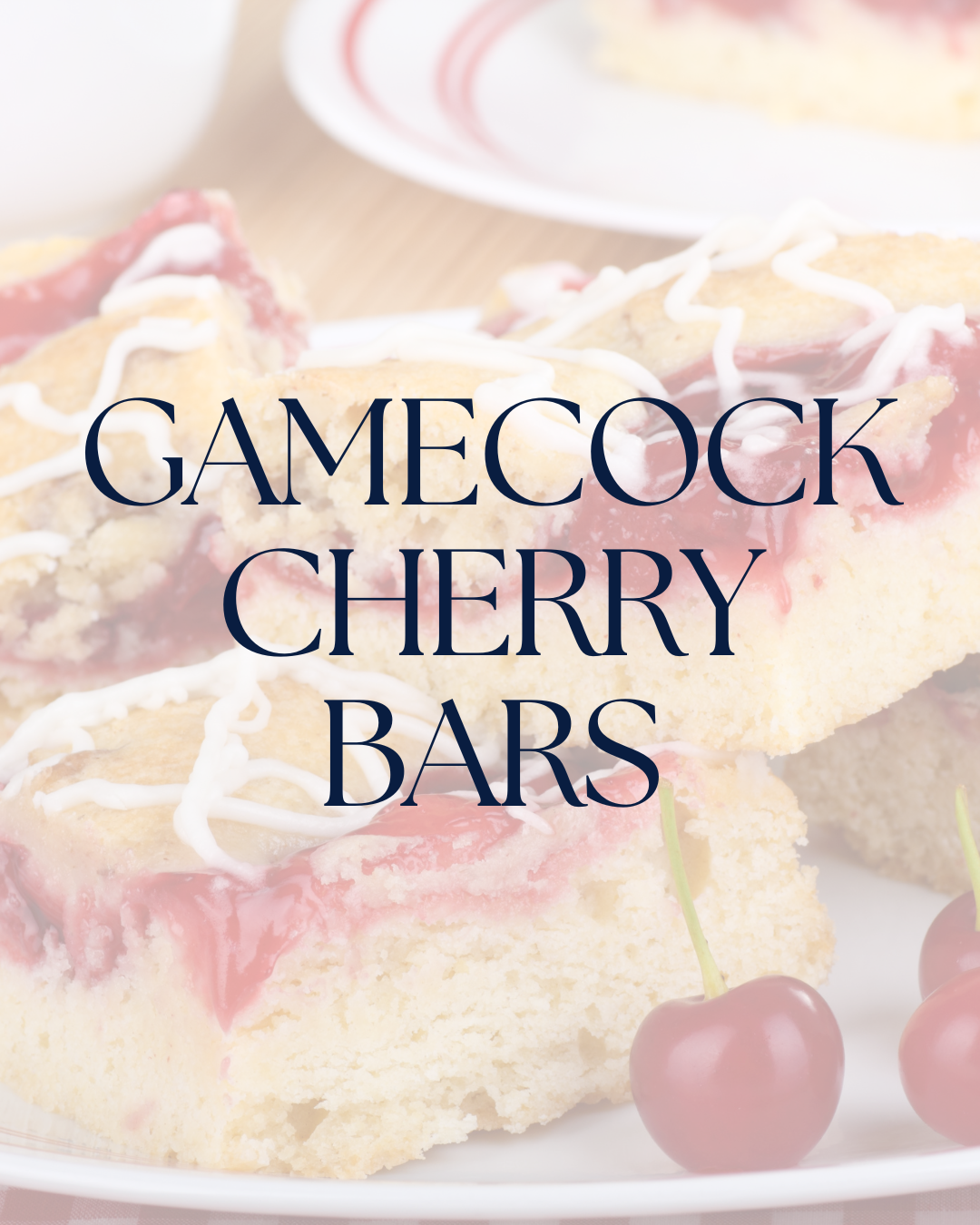 The Palmetto Plate: Gamecock Cherry Bars- A Chewy, Buttery Treat for Game Day and Beyond