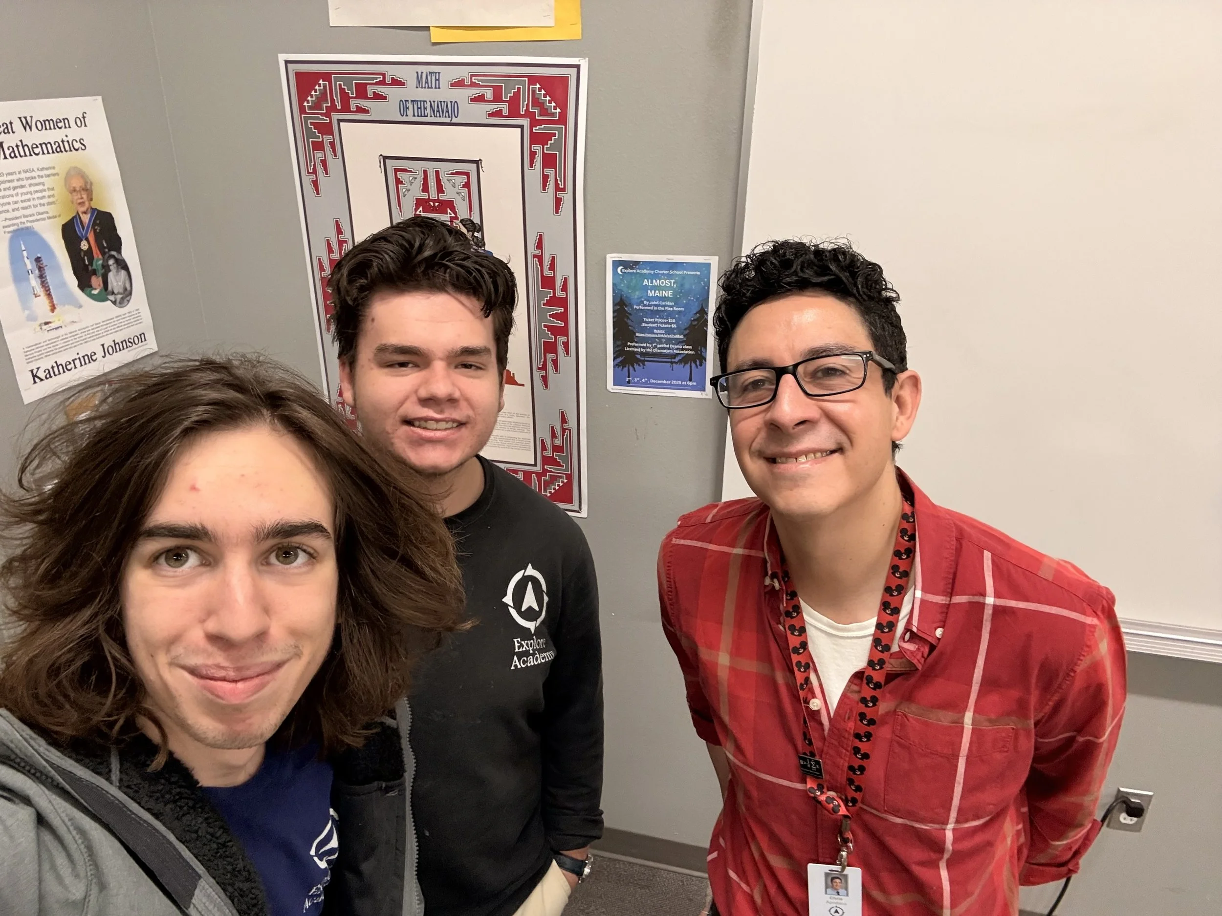 Mr. Apodaca: ‘I've gotten better because of students teaching me how to be better.’ 