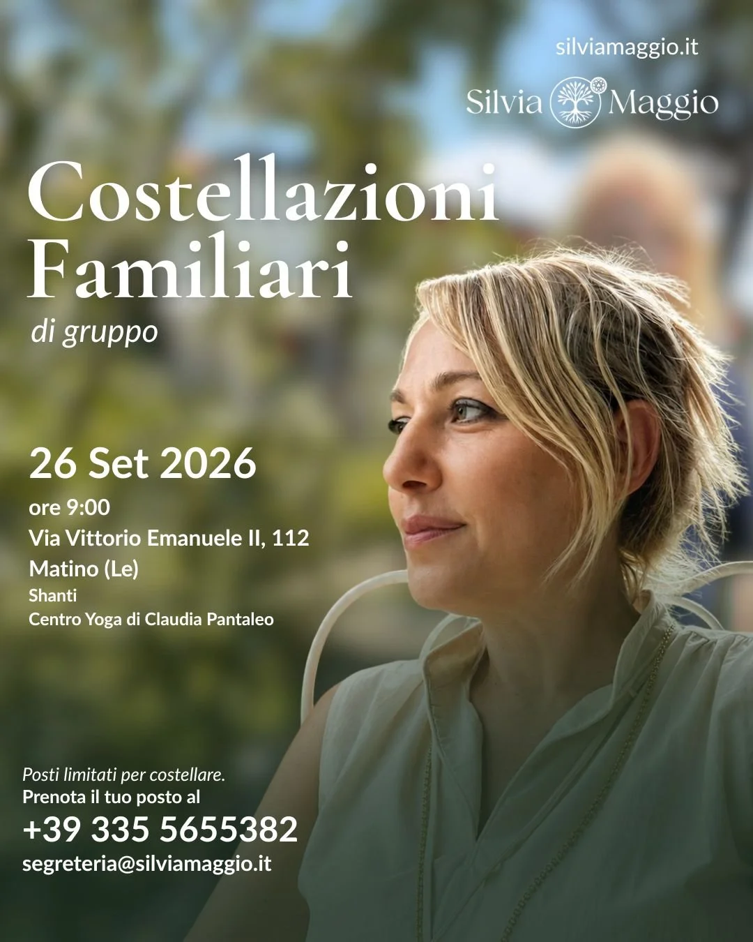 Costellazioni Familiari di Gruppo con Silvia Maggio