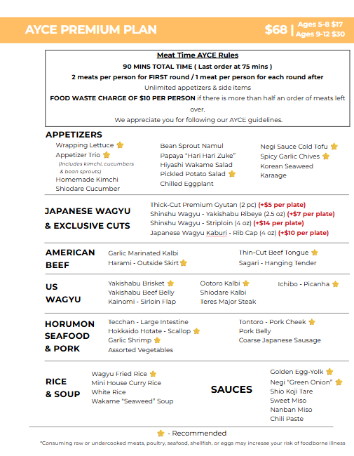What Inspires our Menu?