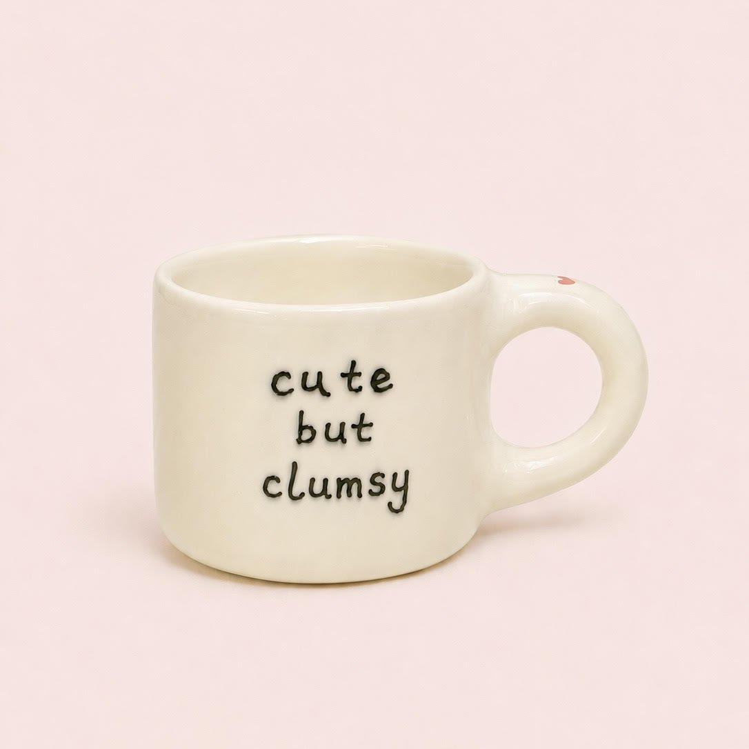 cute but clumsy