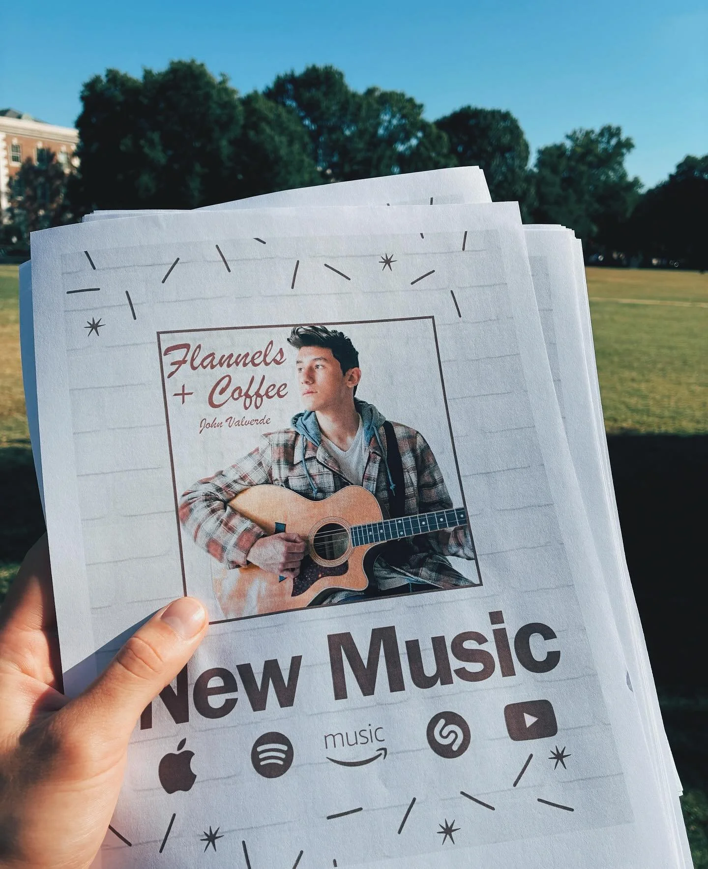 Made some flyers to post up! #newmusic