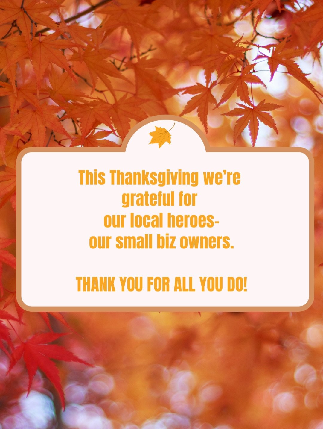🙏🏽Grateful for the dreamers, the doers, and the local small biz owners. 🤗

Happy Thanksgiving to our small biz heroes🏆

#shoplocal #supportsmall #istash