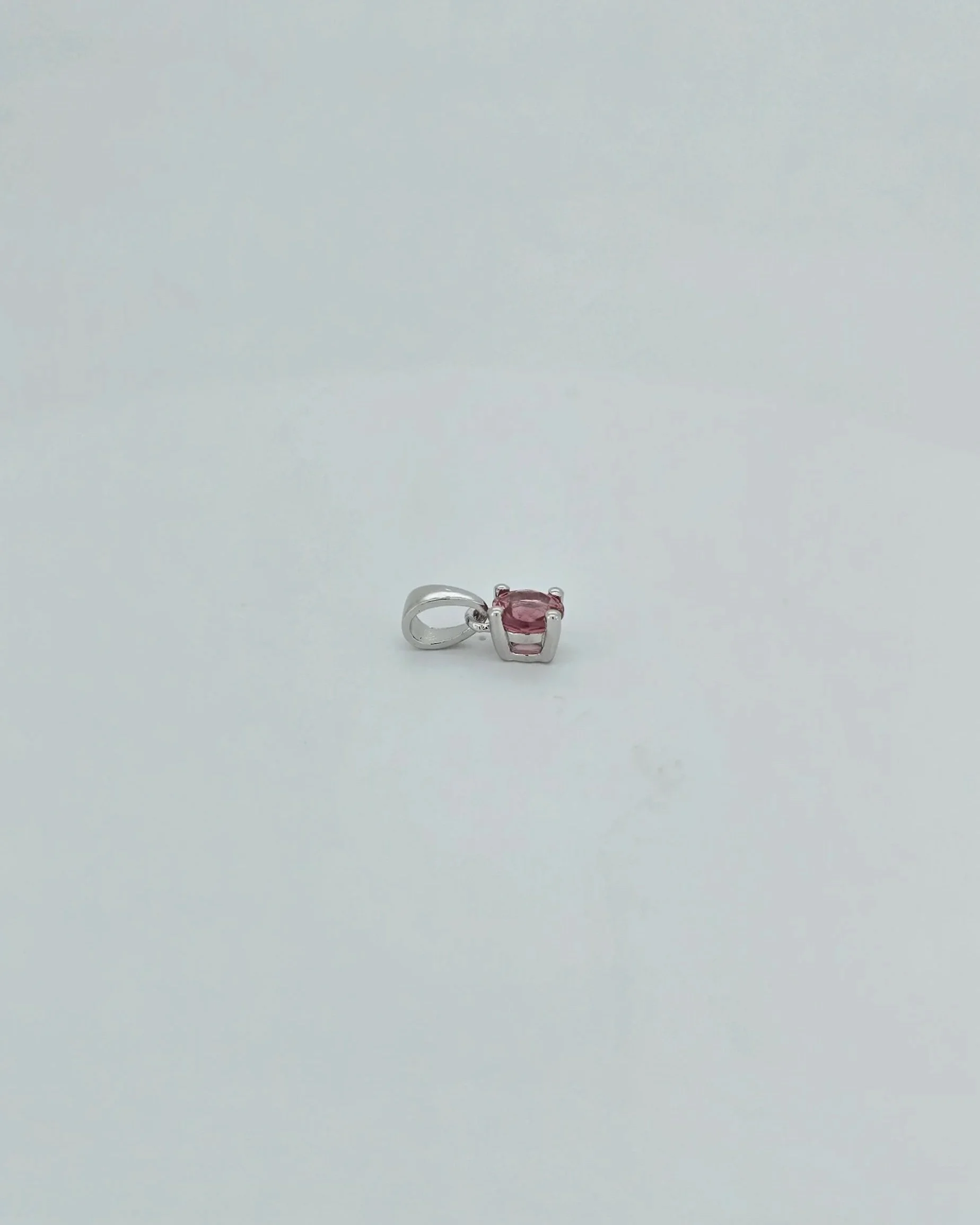 Sterling Silver Tourmaline Pendant