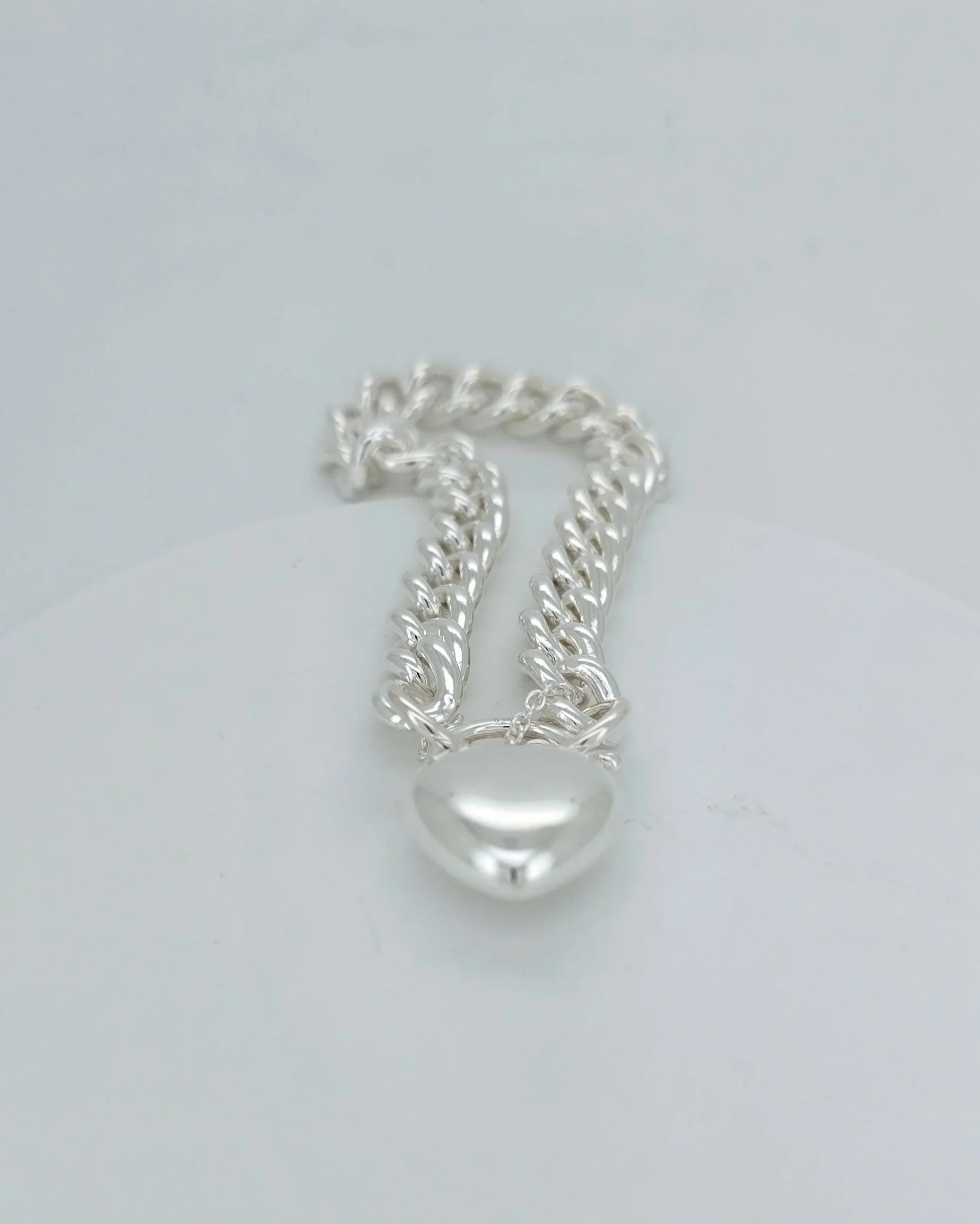 Sterling Silver Curb Bracelet