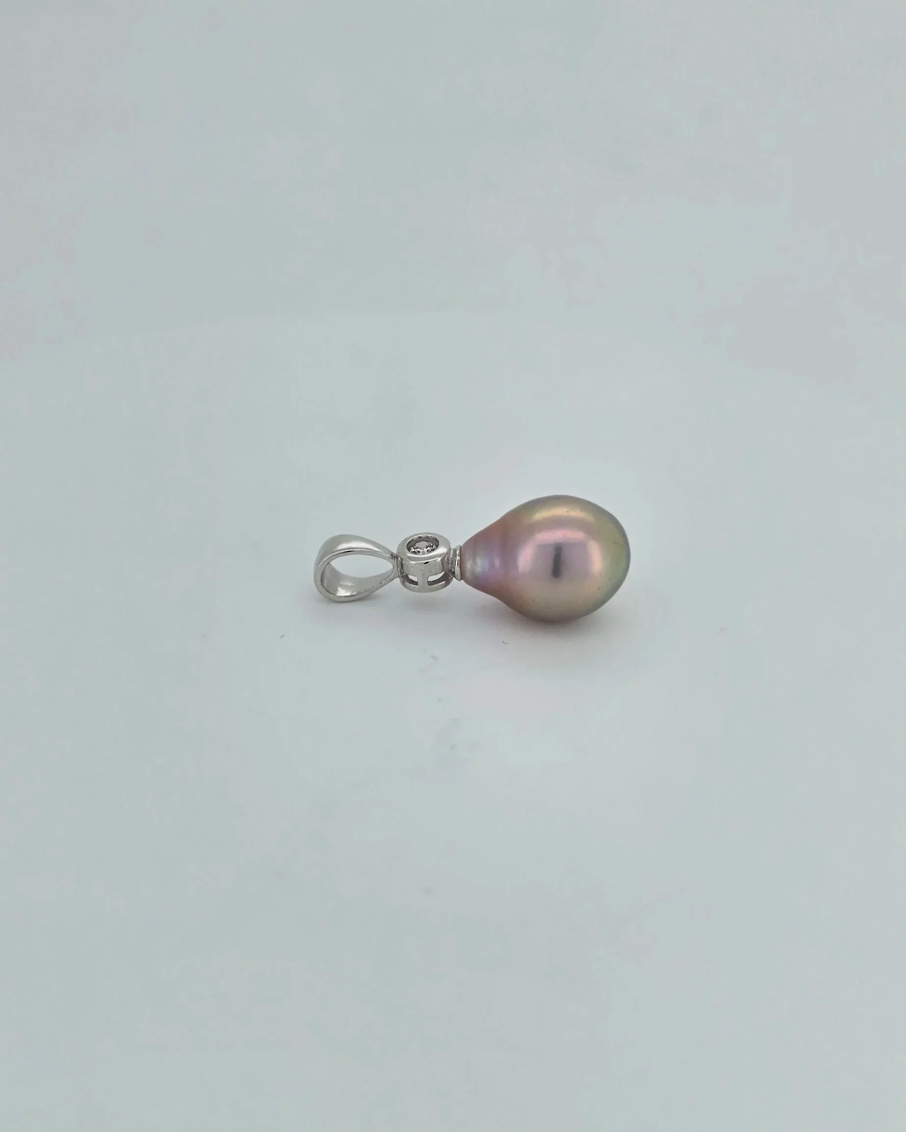 Sterling Silver Pearl Pendant