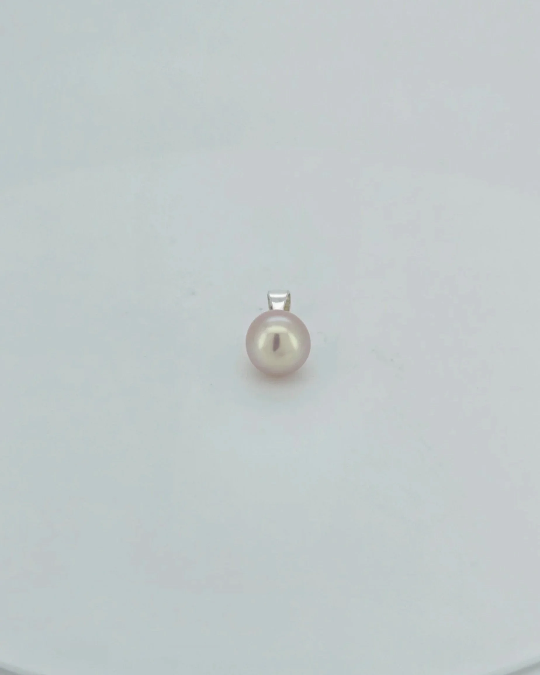 Sterling Silver Pearl Drop Pendant