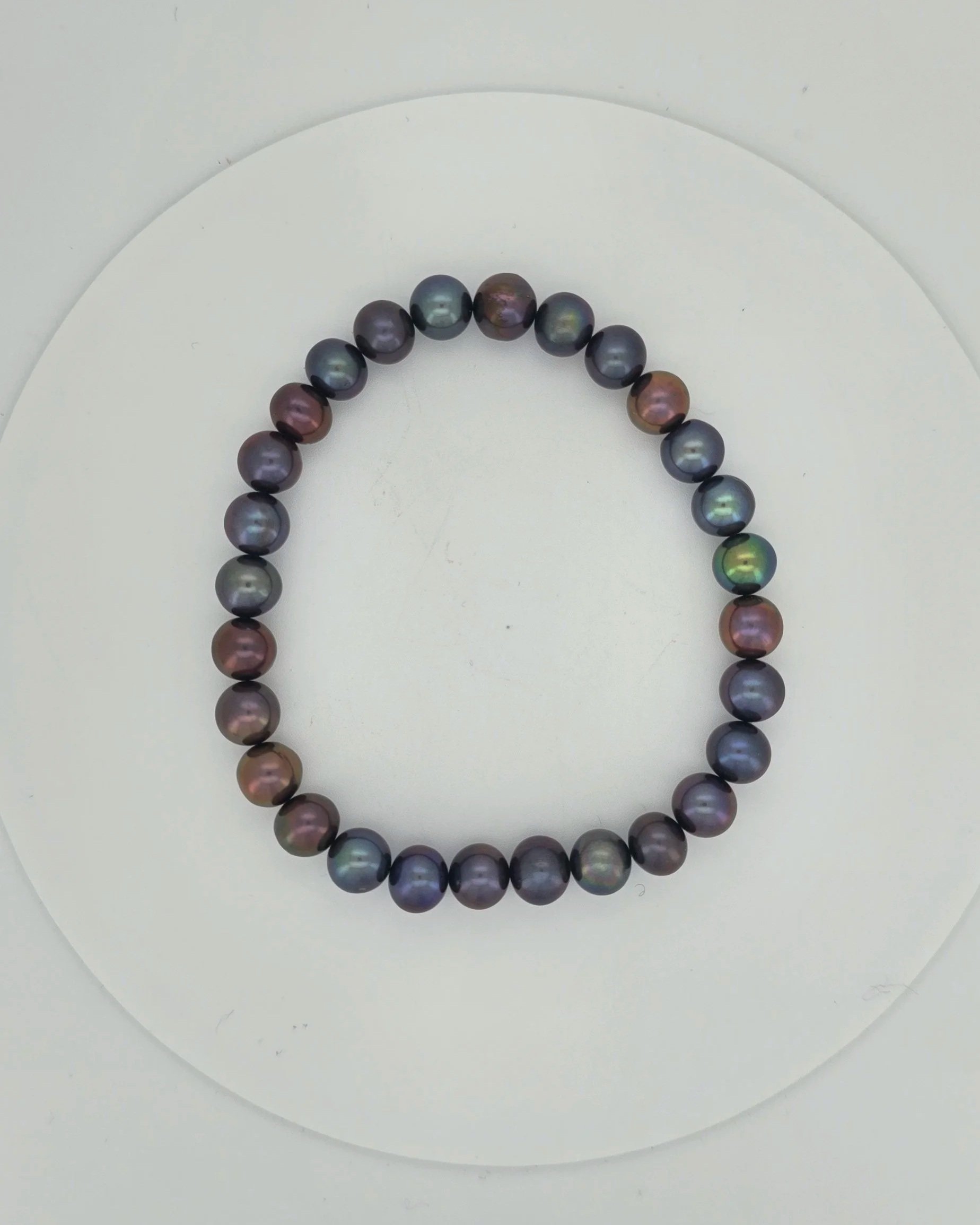 Peacock Freshwater Pearl Bracelet