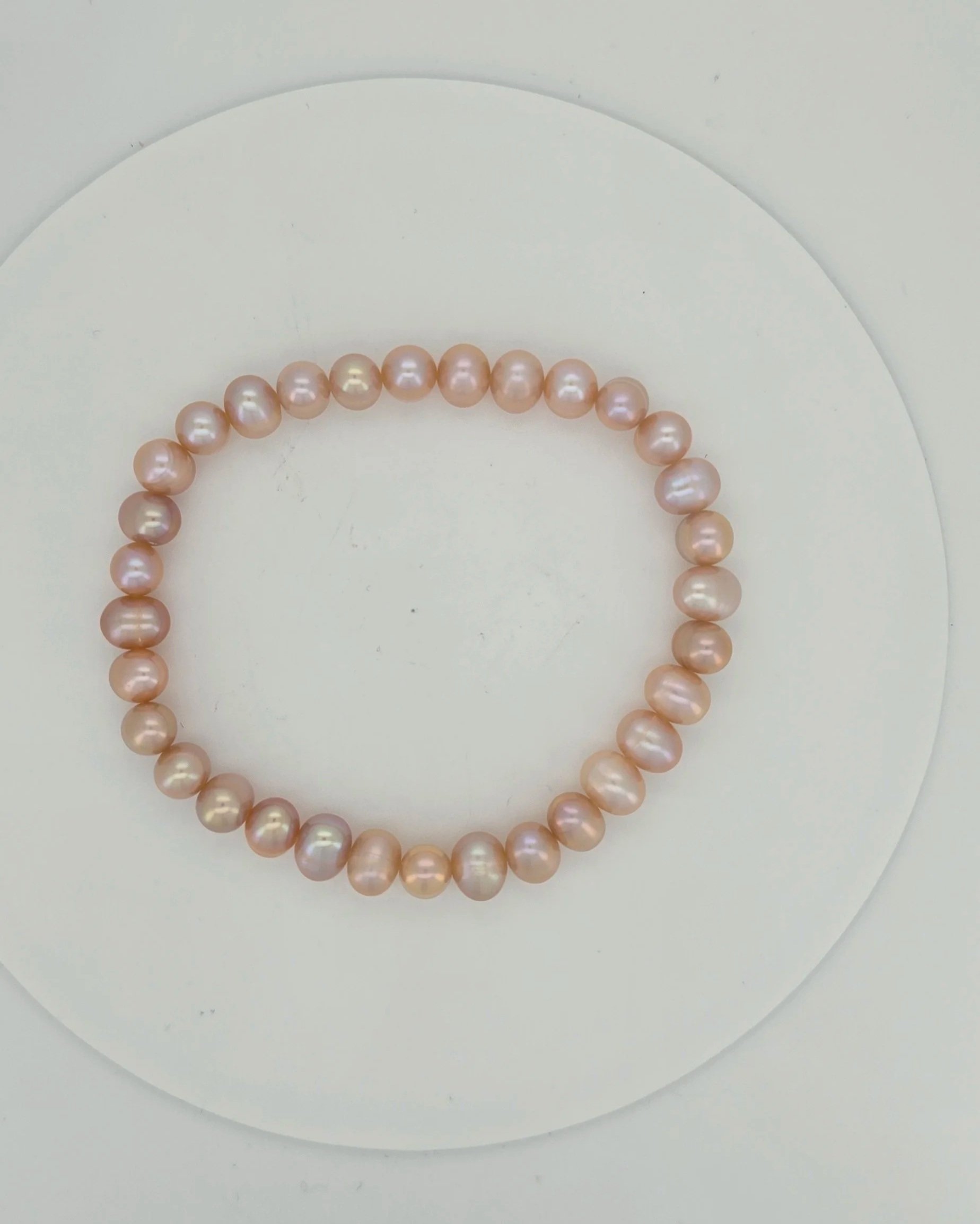 Freshwater Pearl Elastic Bracelet
