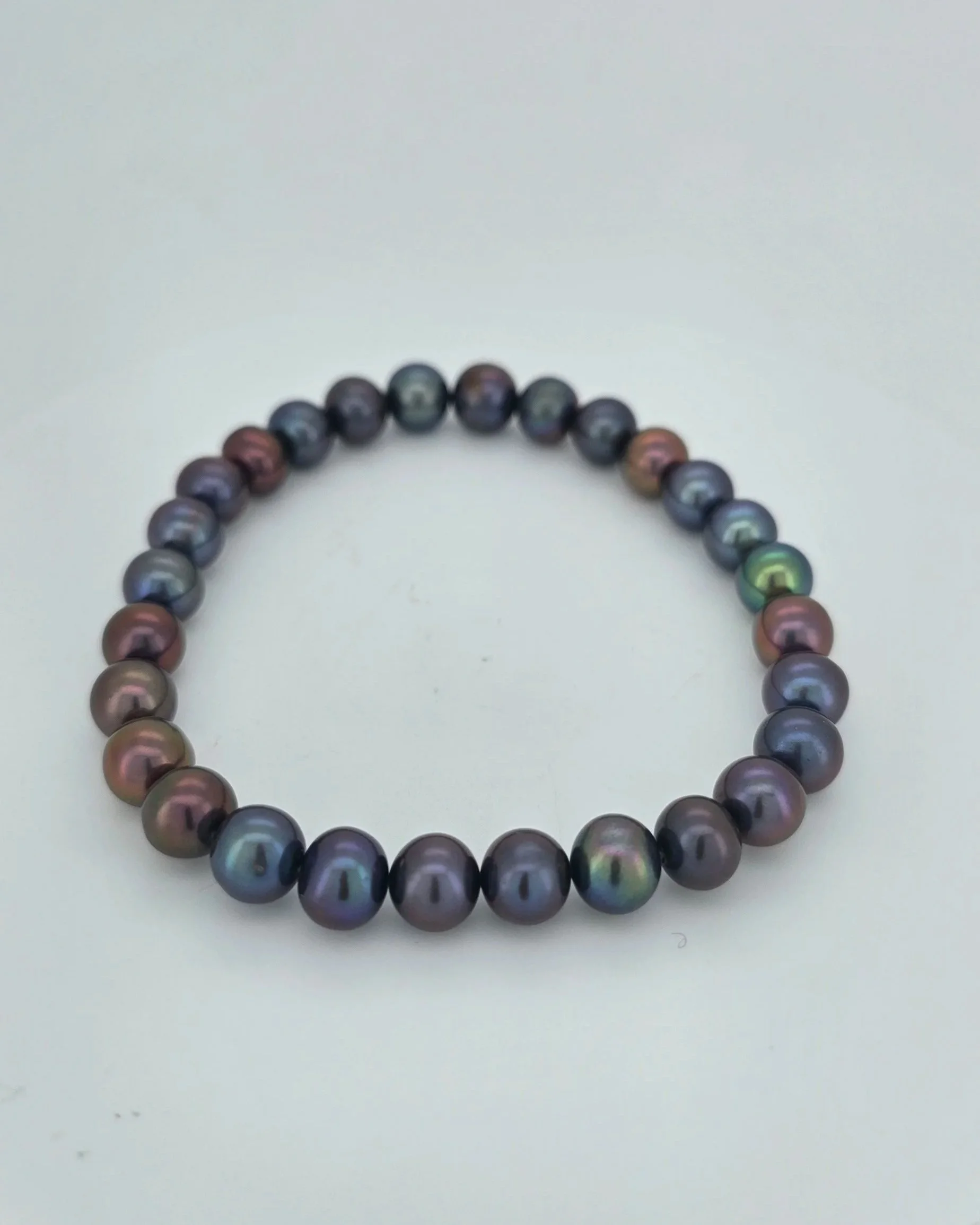 Peacock Freshwater Pearl Bracelet