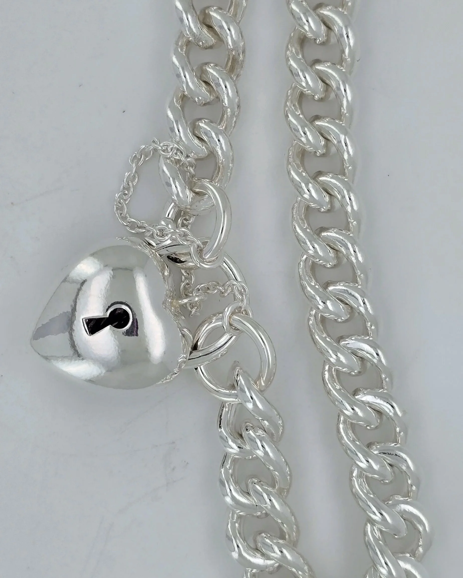 Sterling Silver Curb Bracelet