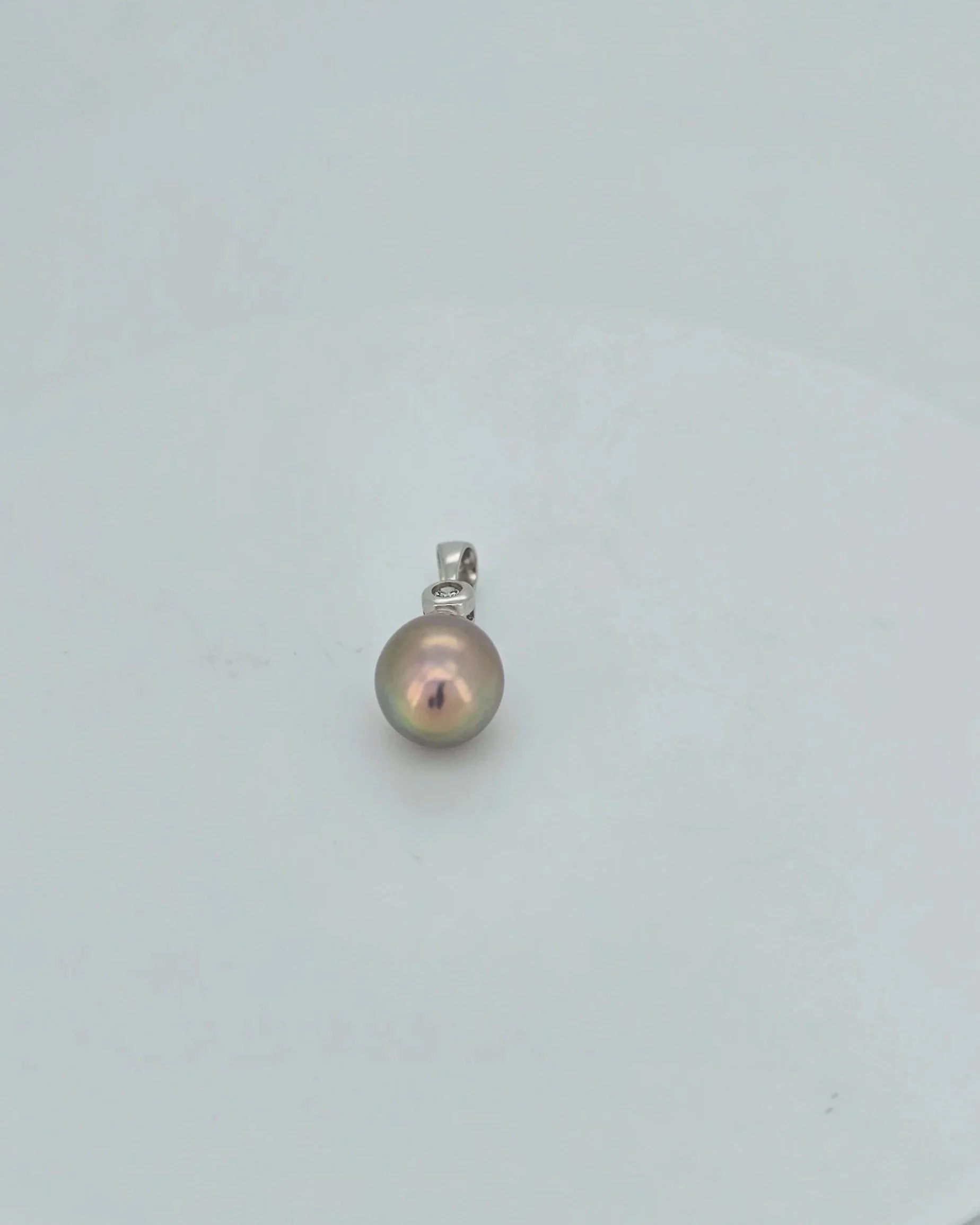 Sterling Silver Pearl Pendant