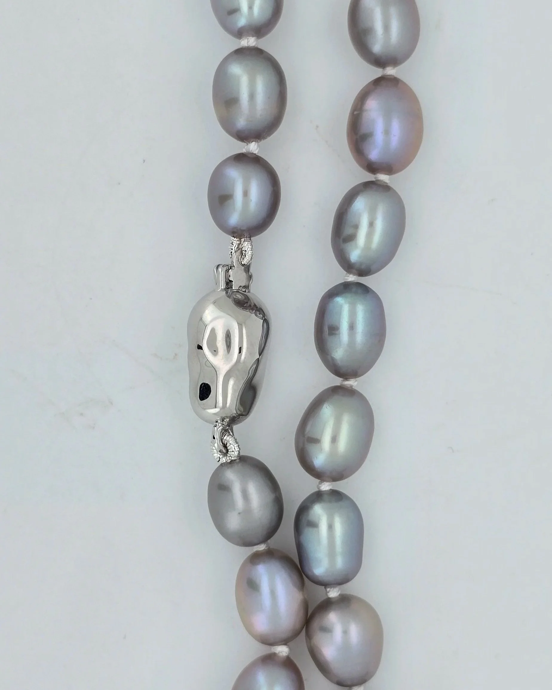 Silver Freshwater Pearl Necklace