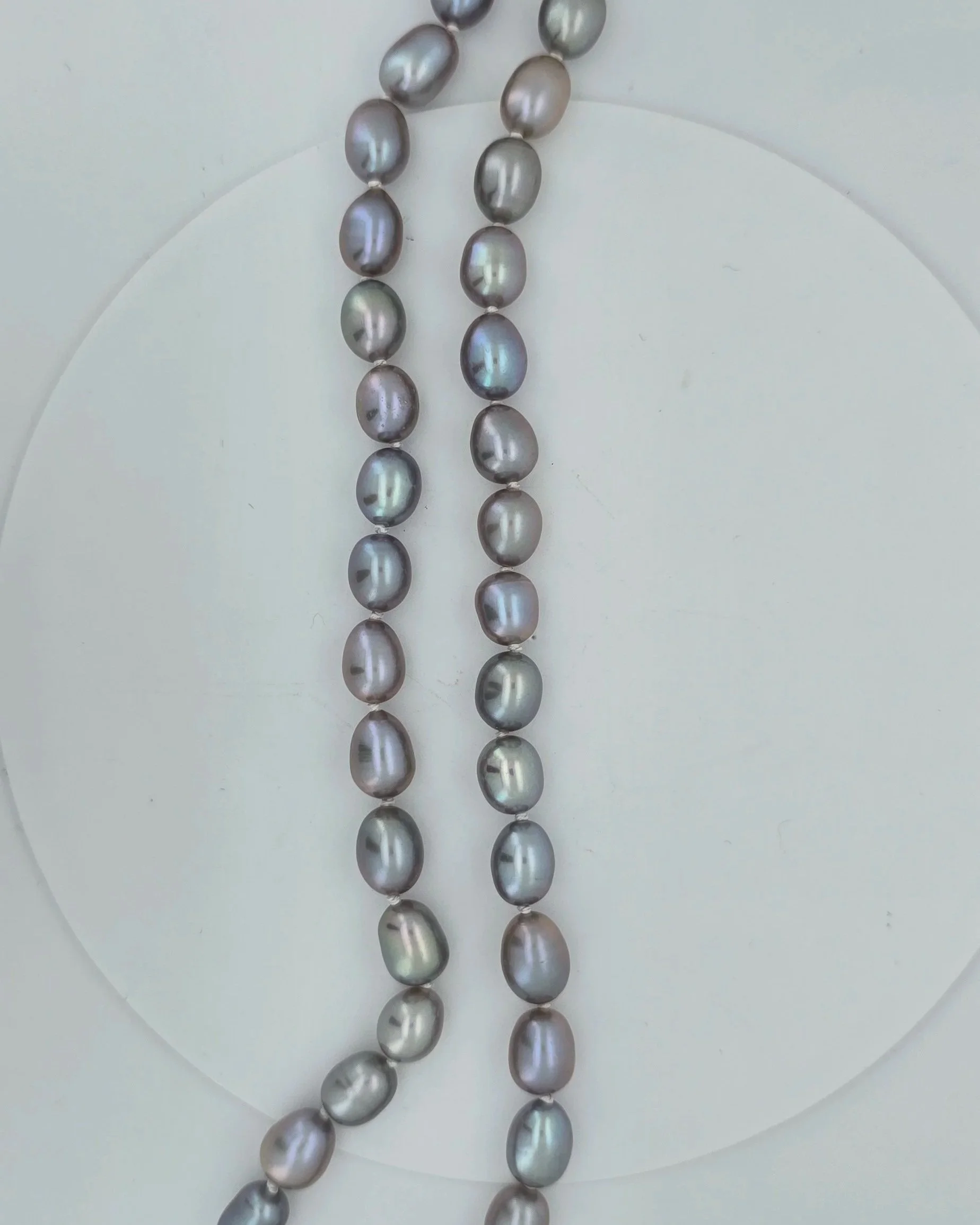 Silver Freshwater Pearl Necklace
