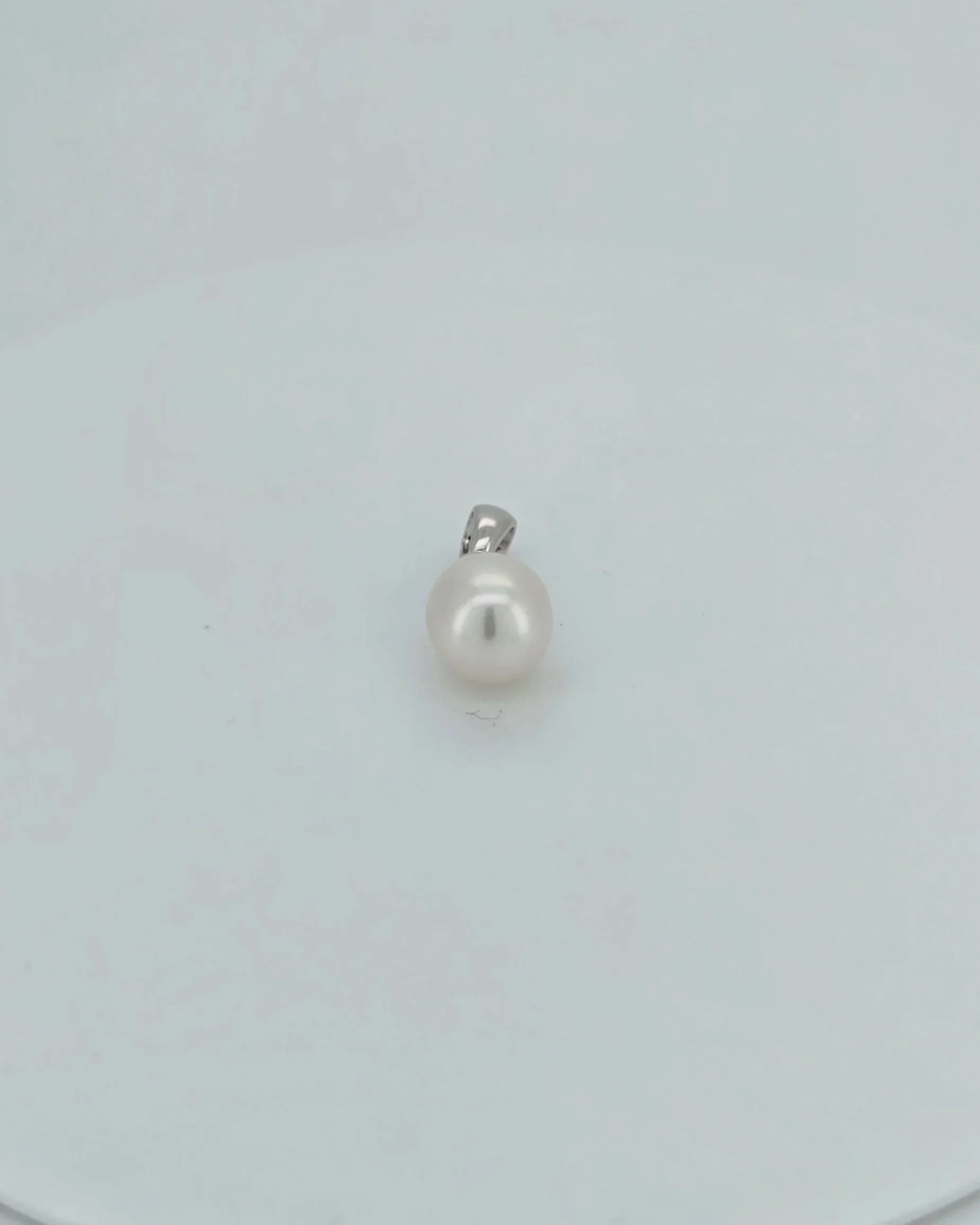 Sterling Silver Pearl Drop Pendant