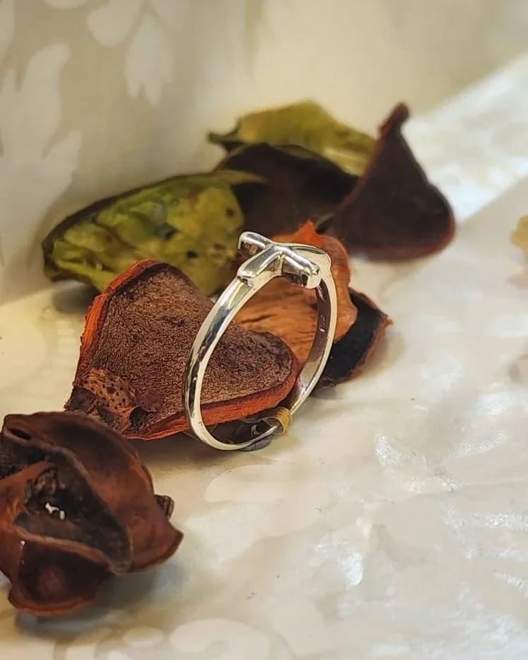 Silver Cross Ring