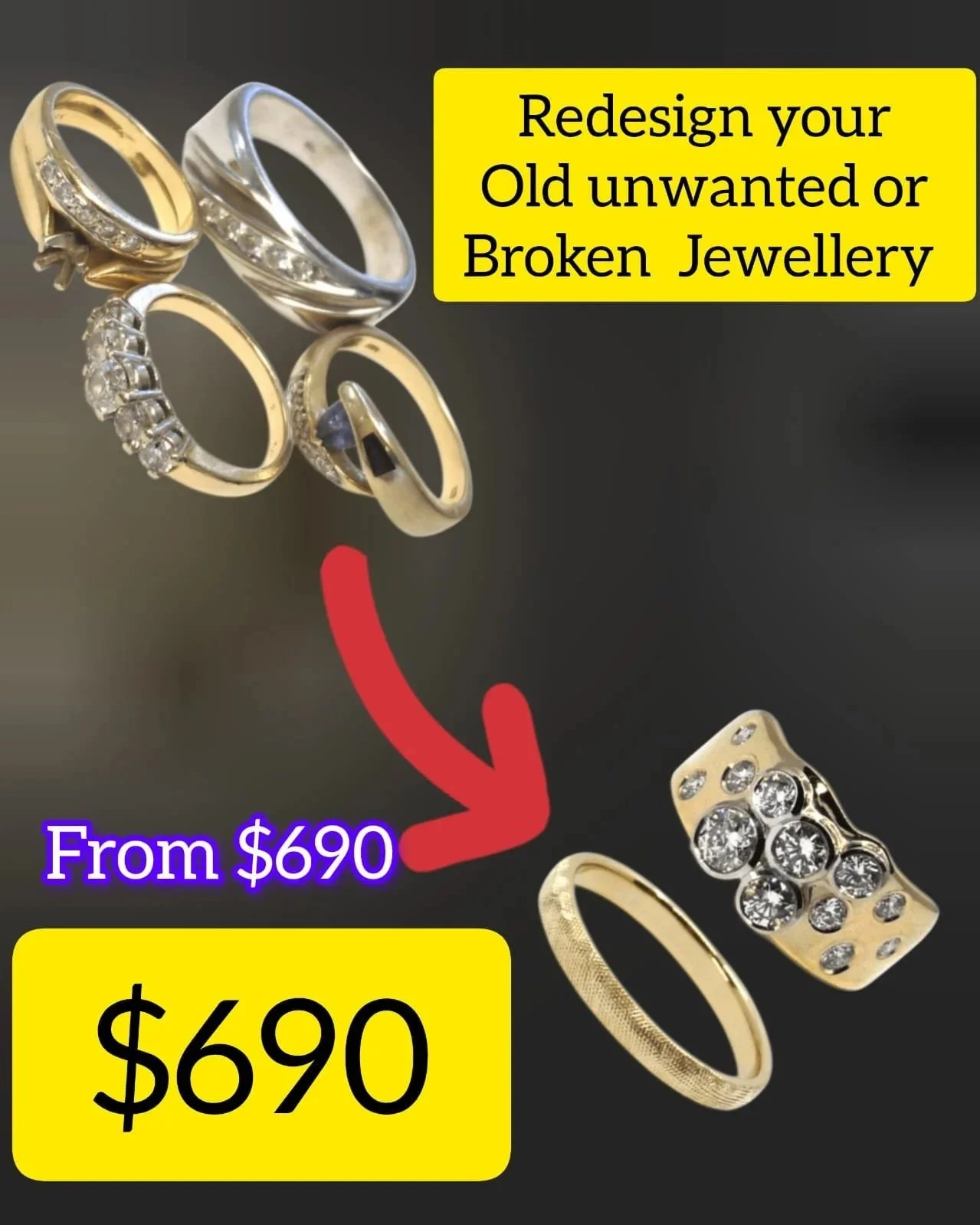 Re-design your jewellery