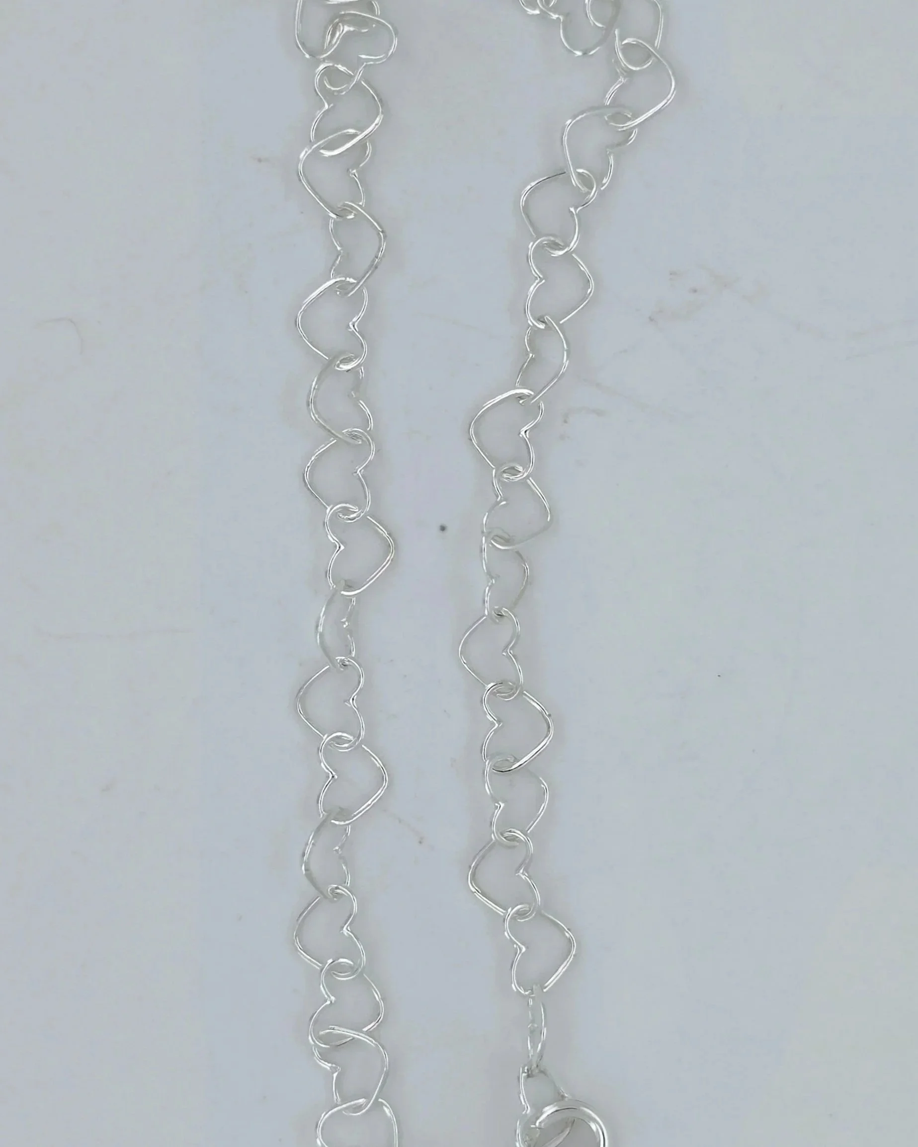 Sterling Silver Heart Bracelet