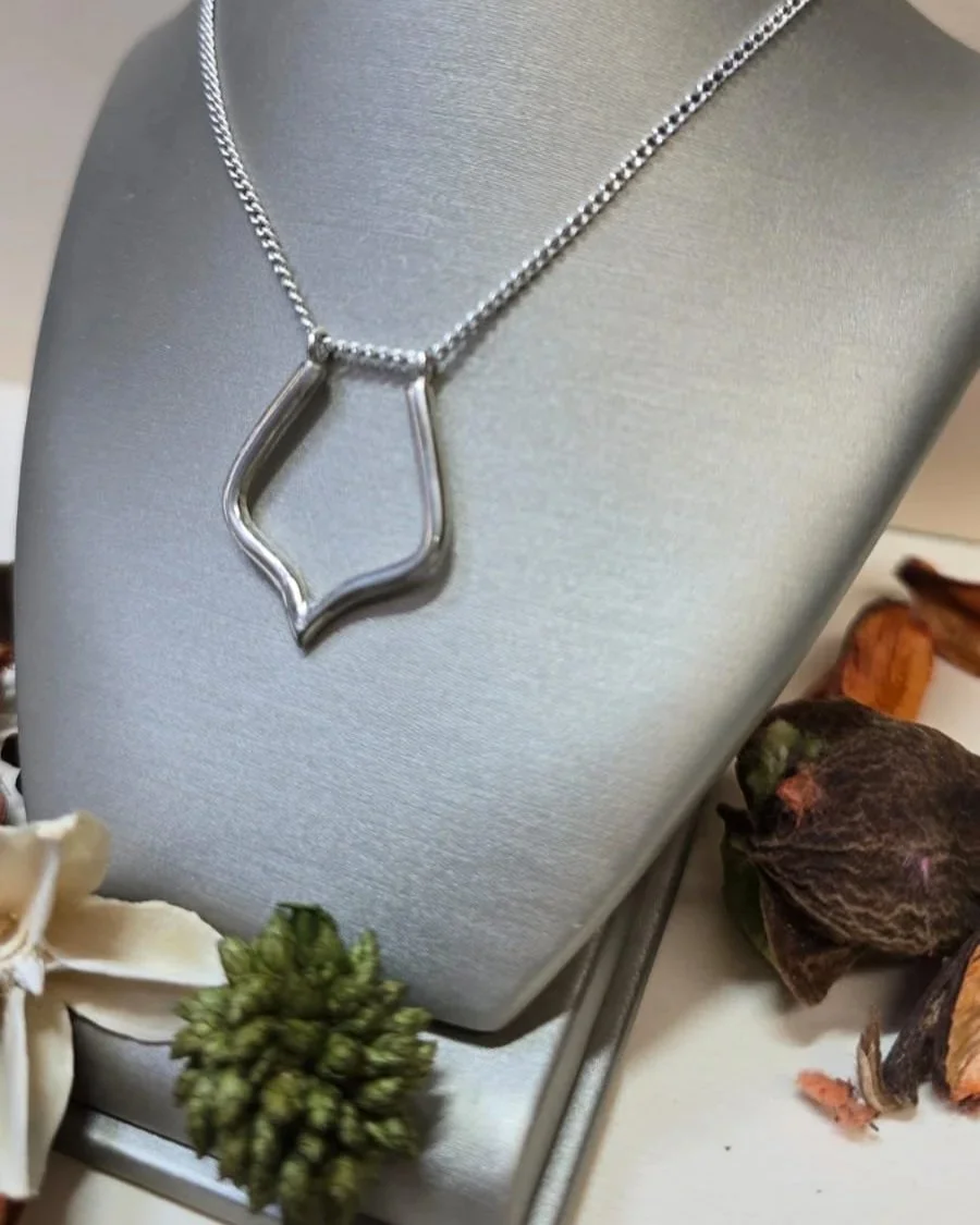Silver Ring Keeper Pendant Necklace