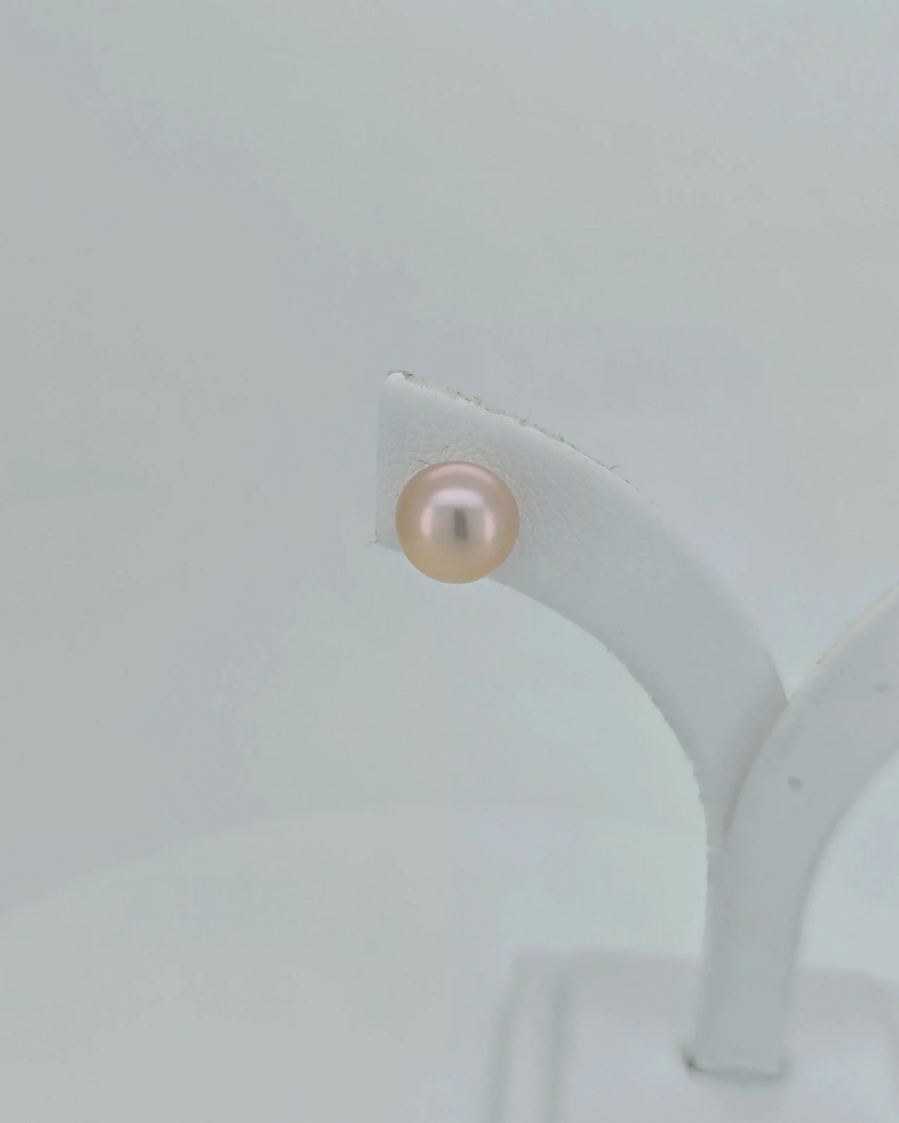 Sterling Silver 8mm Freshwater Pearl Stud Earrings