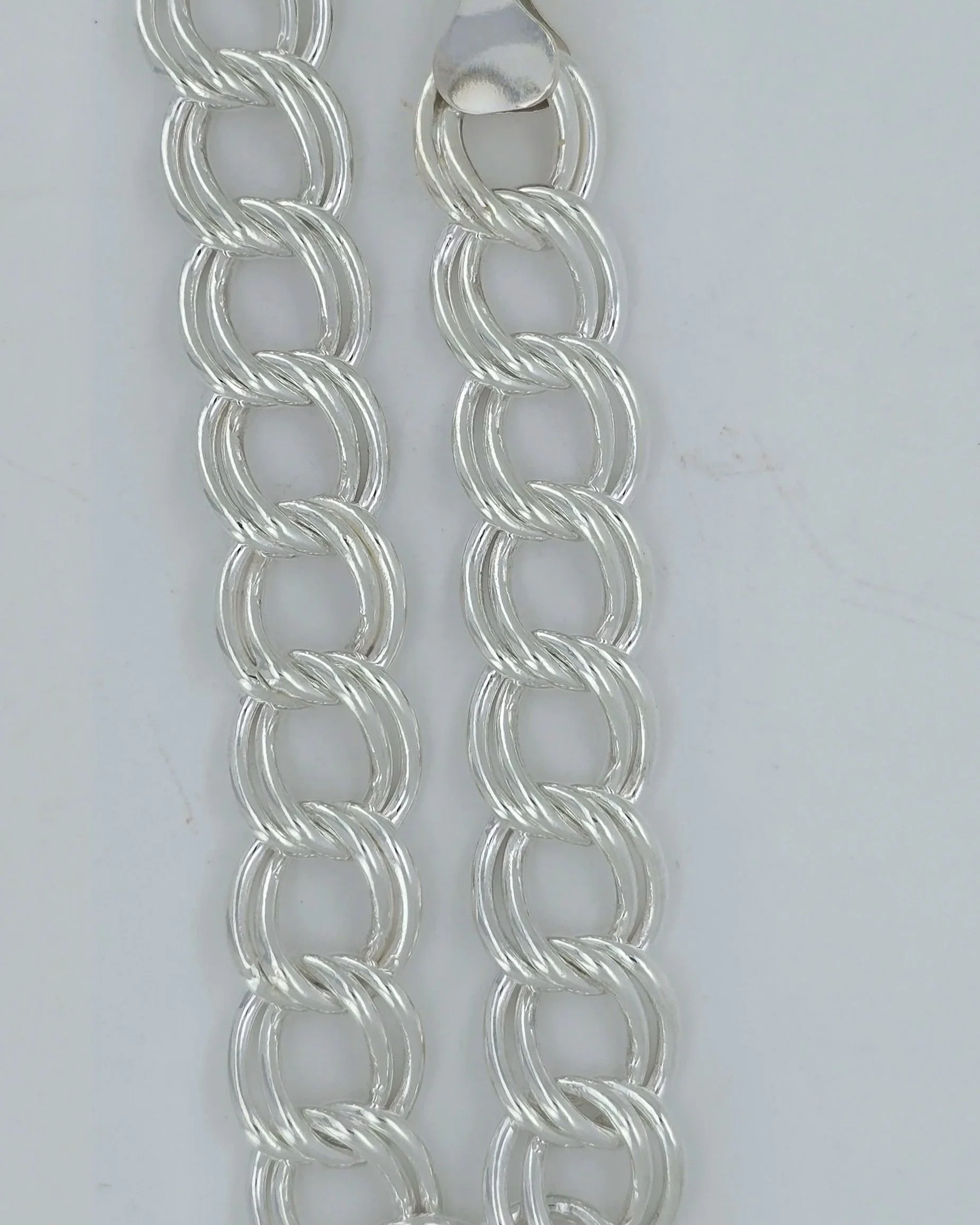 Sterling Silver Double Curb Bracelet