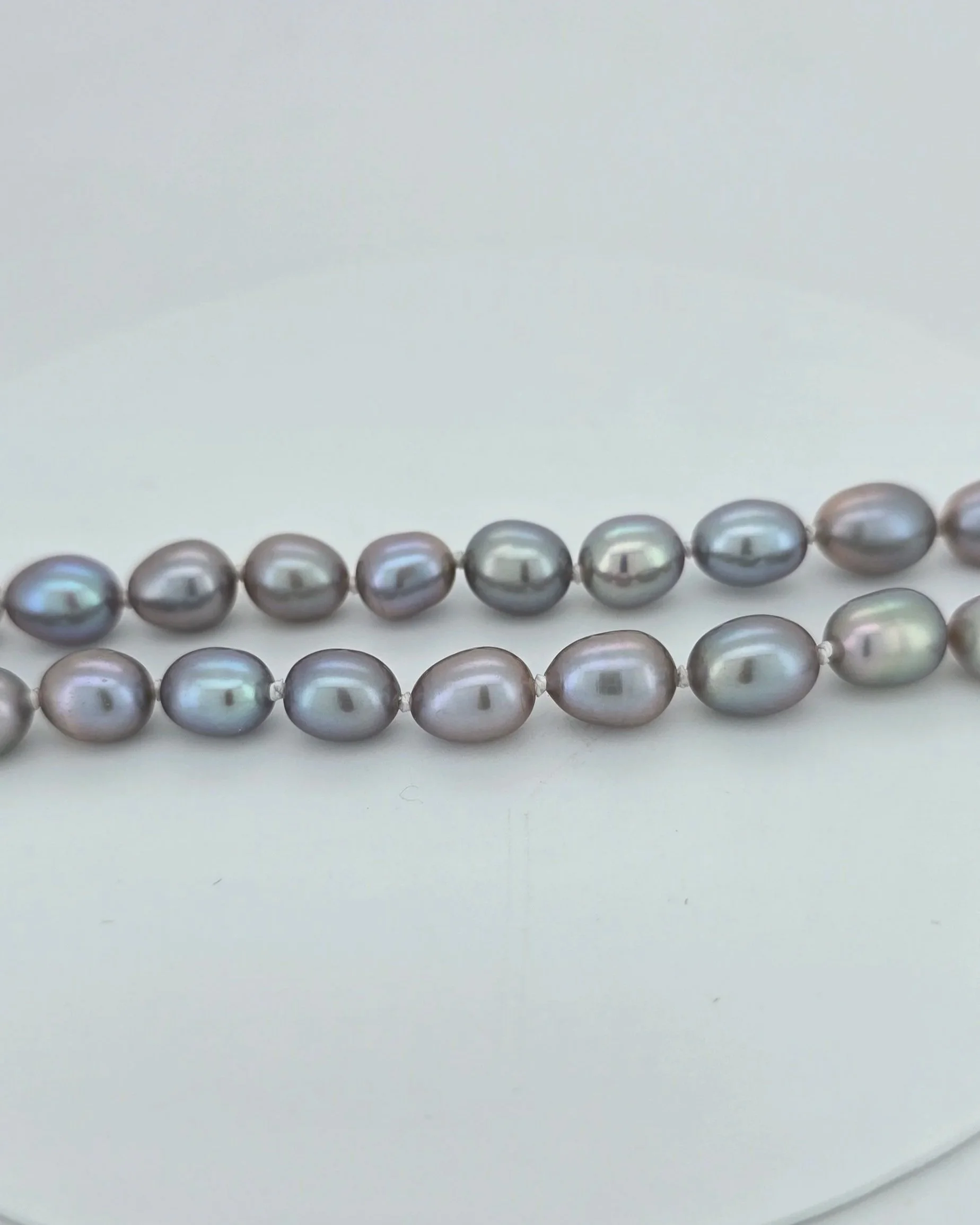 Silver Freshwater Pearl Necklace