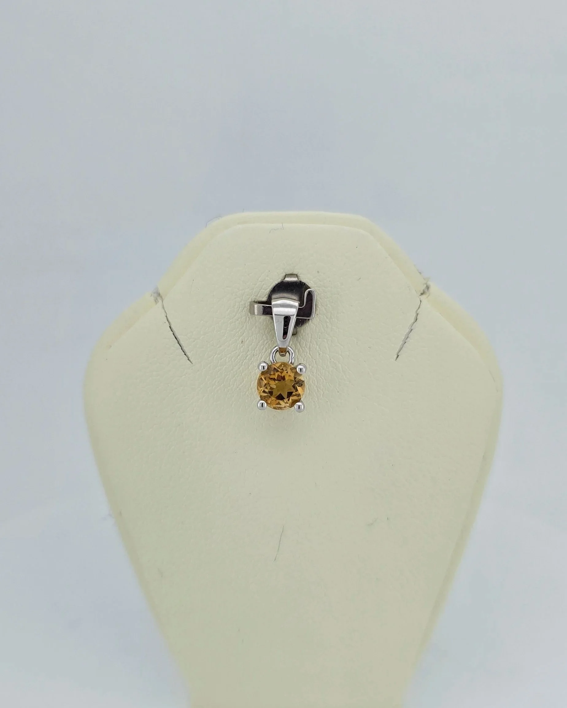 Sterling Silver Citrine Pendant