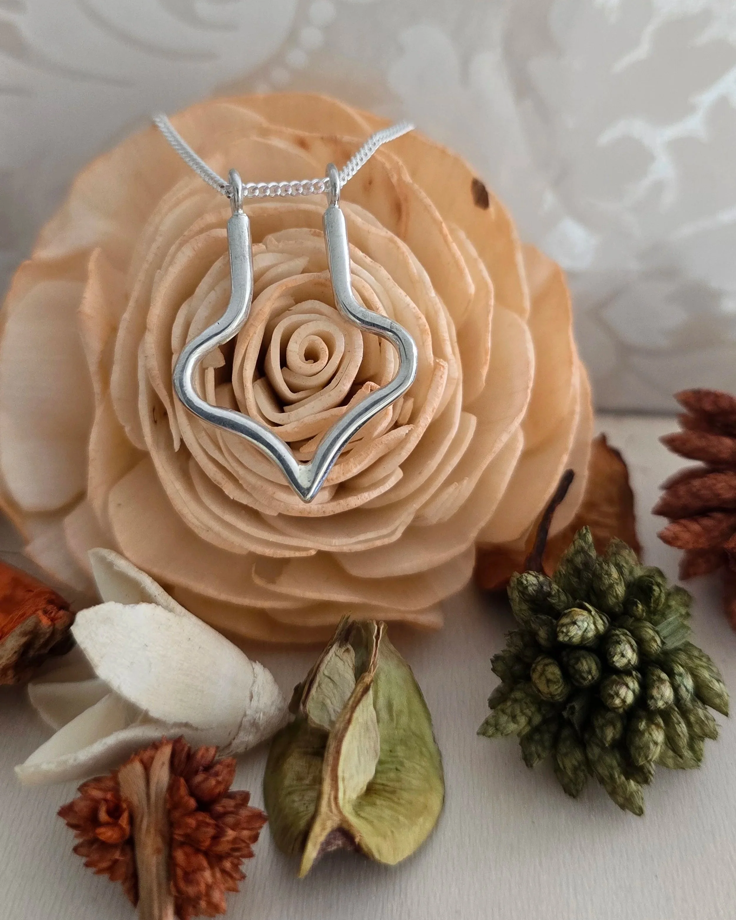 Silver Ring Keeper Necklace