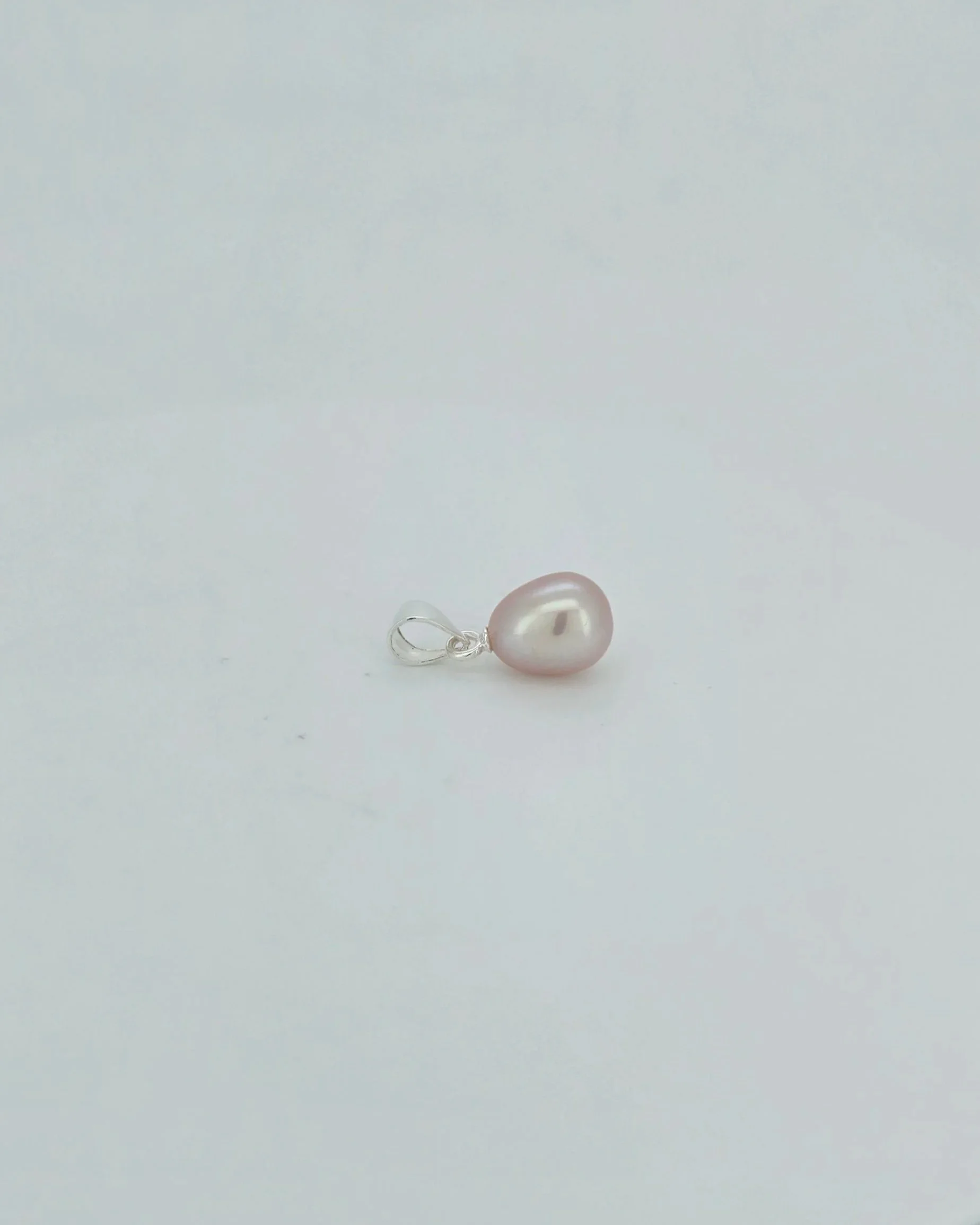 Sterling Silver Pearl Drop Pendant