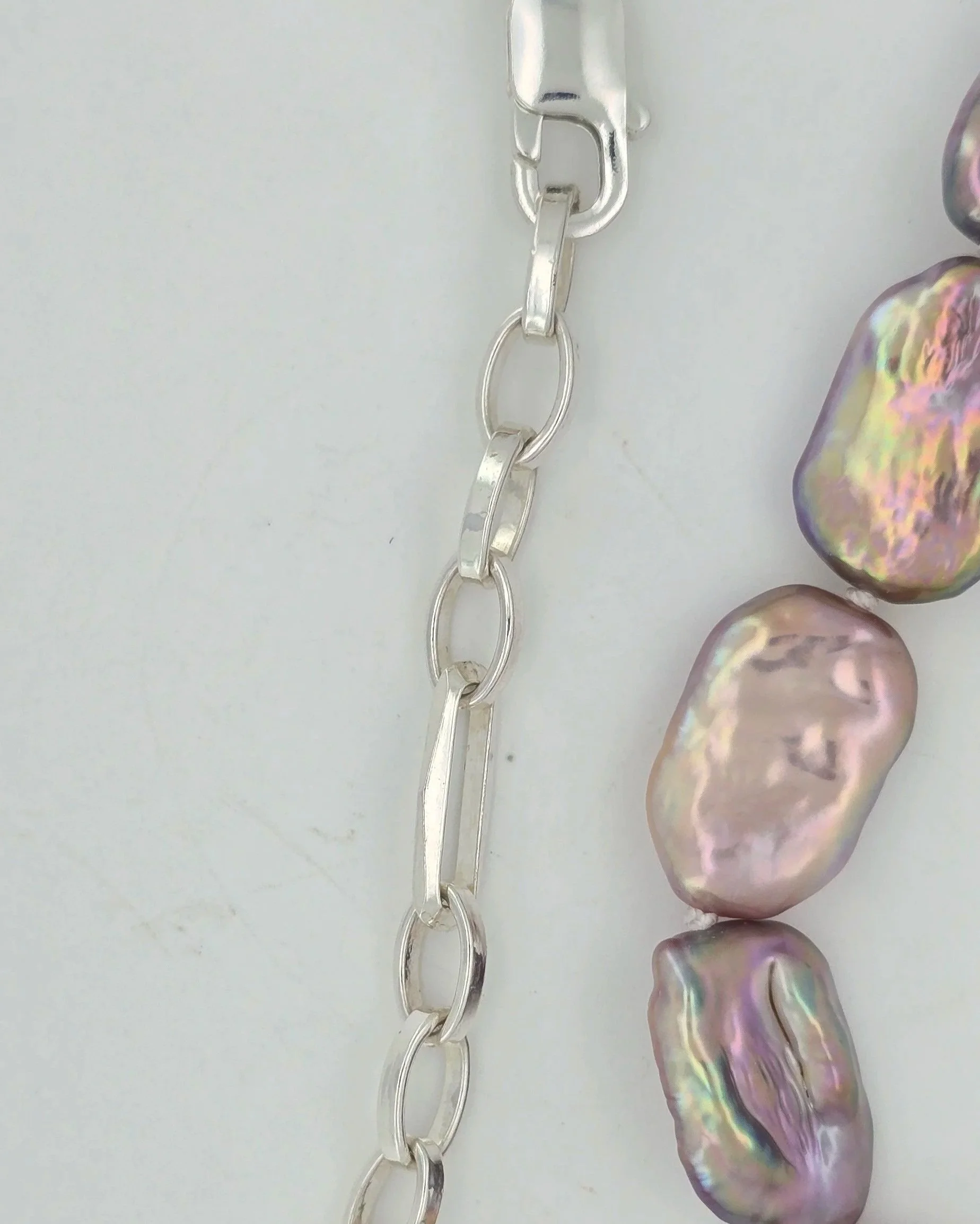 Square Pearl Necklace