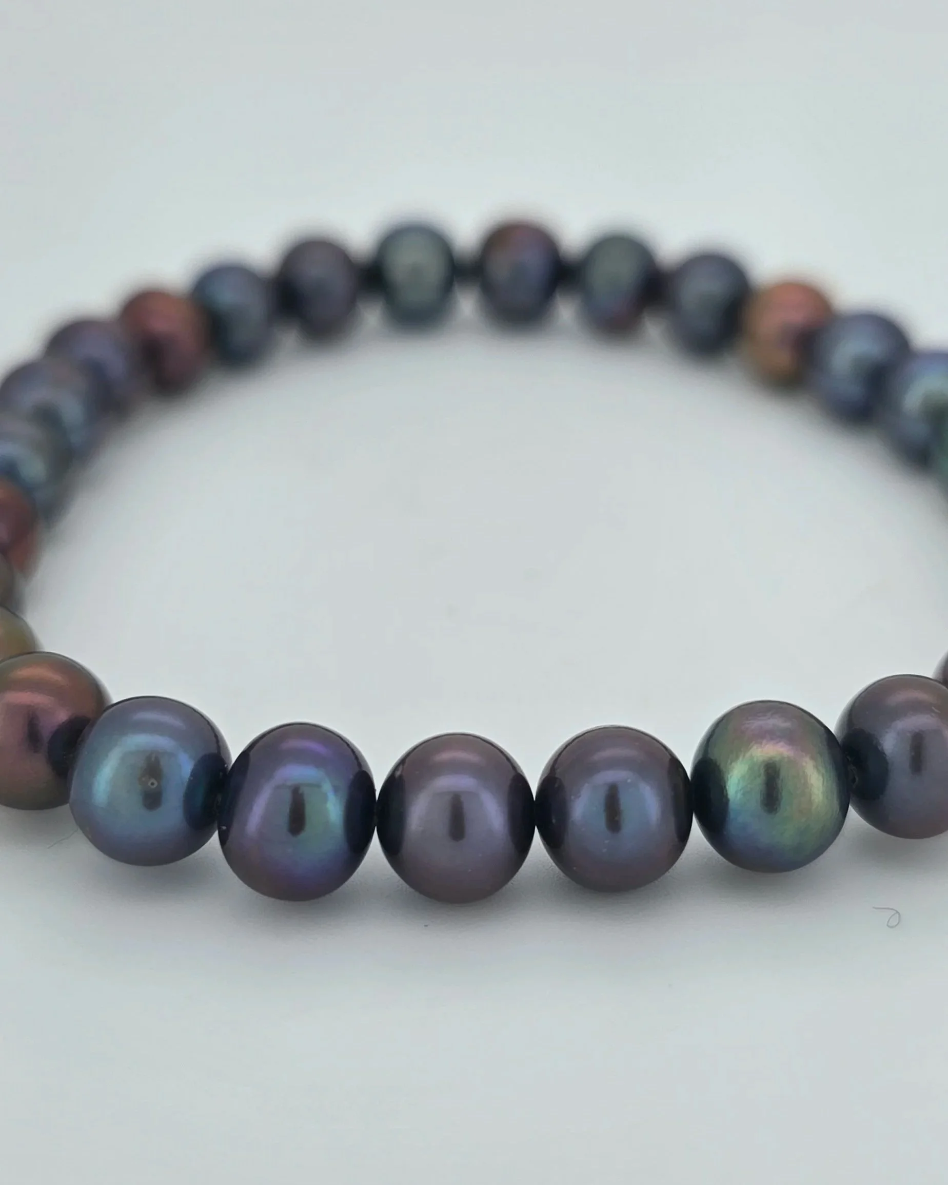 Peacock Freshwater Pearl Bracelet