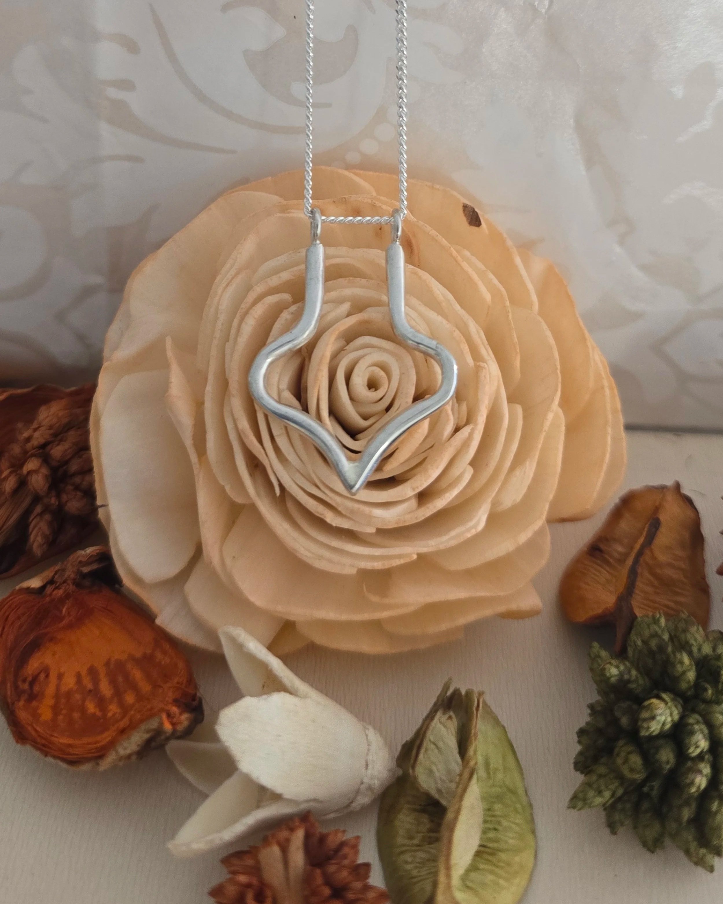 Silver Ring Keeper Necklace