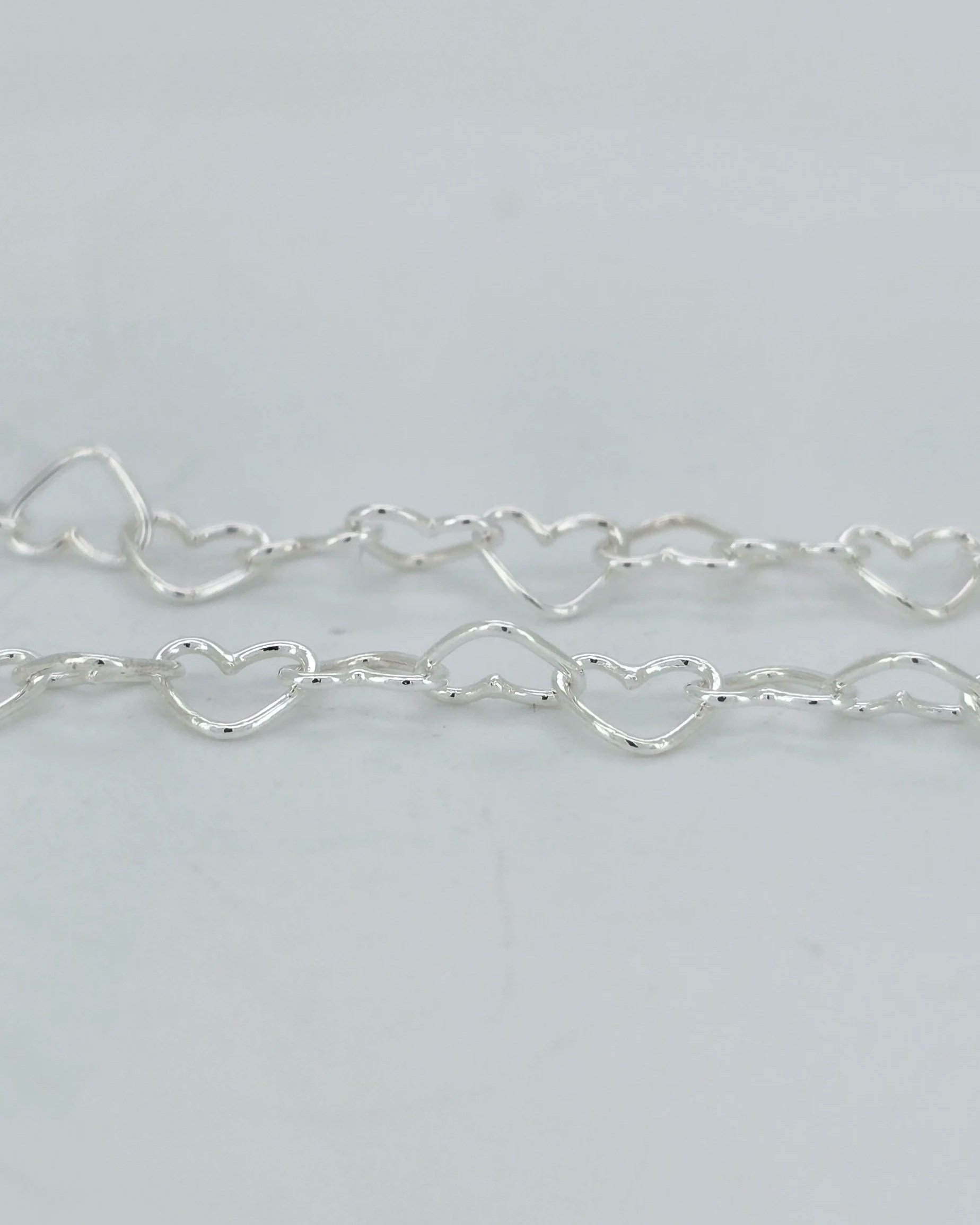 Sterling Silver Heart Bracelet