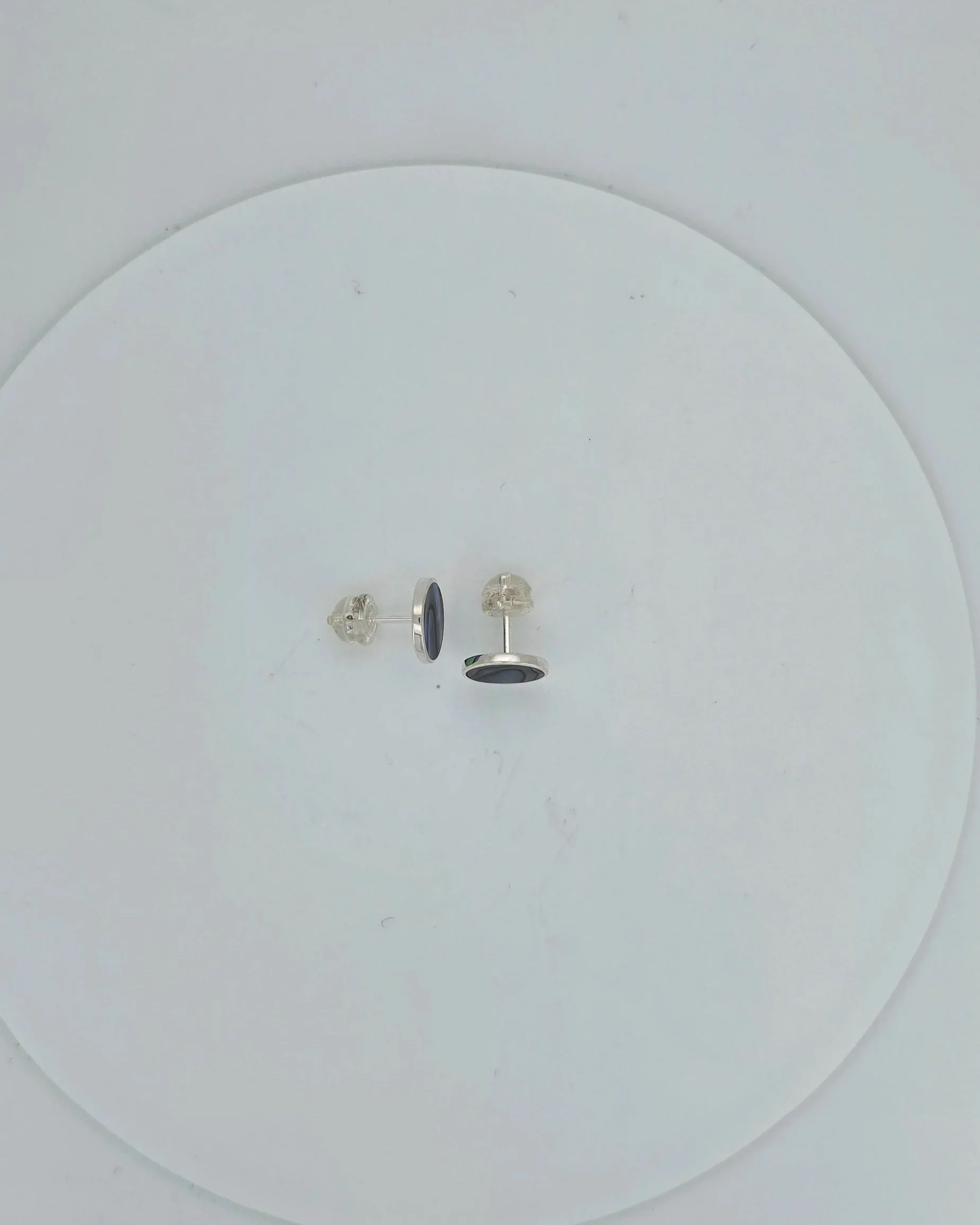 Sterling Silver Paua Studs