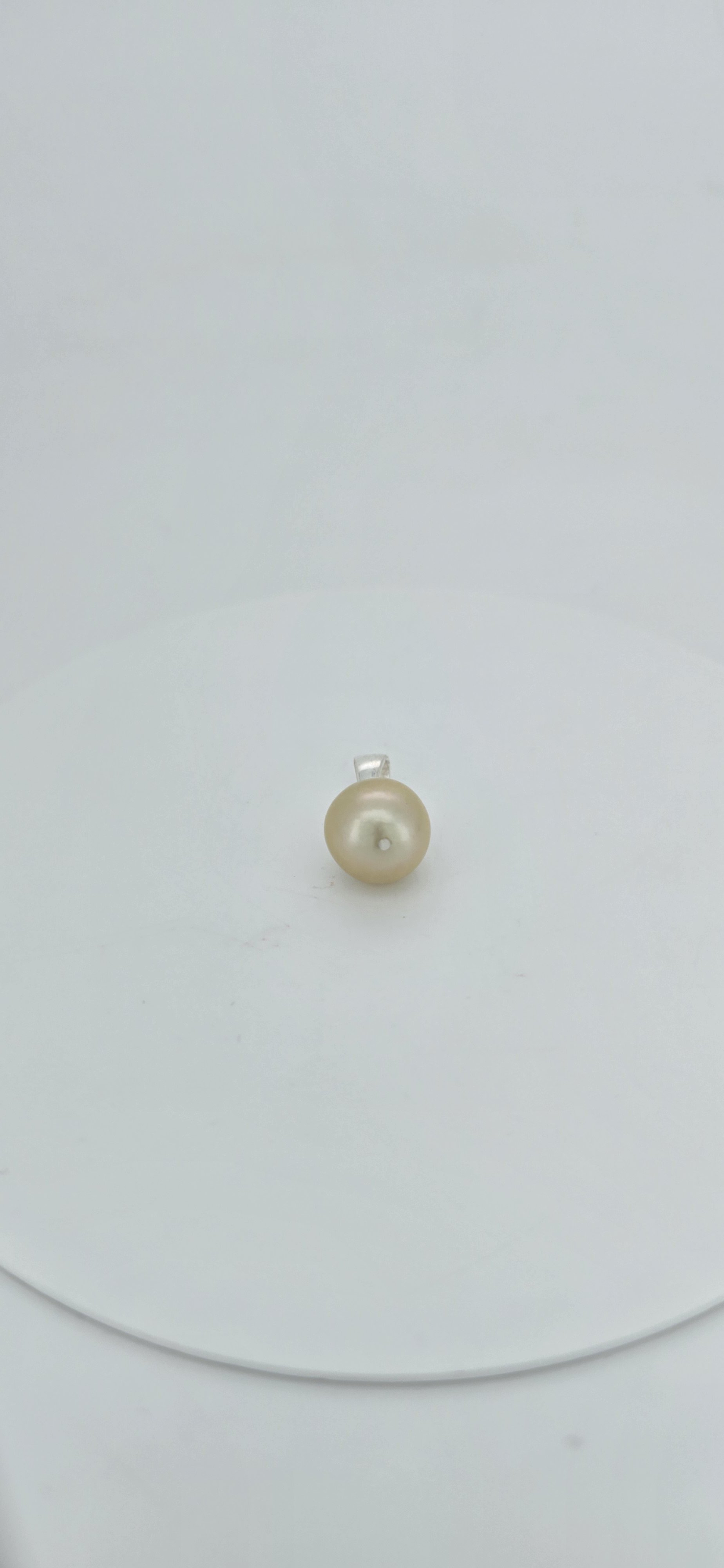 Sterling silver pendant with South Sea Pearl