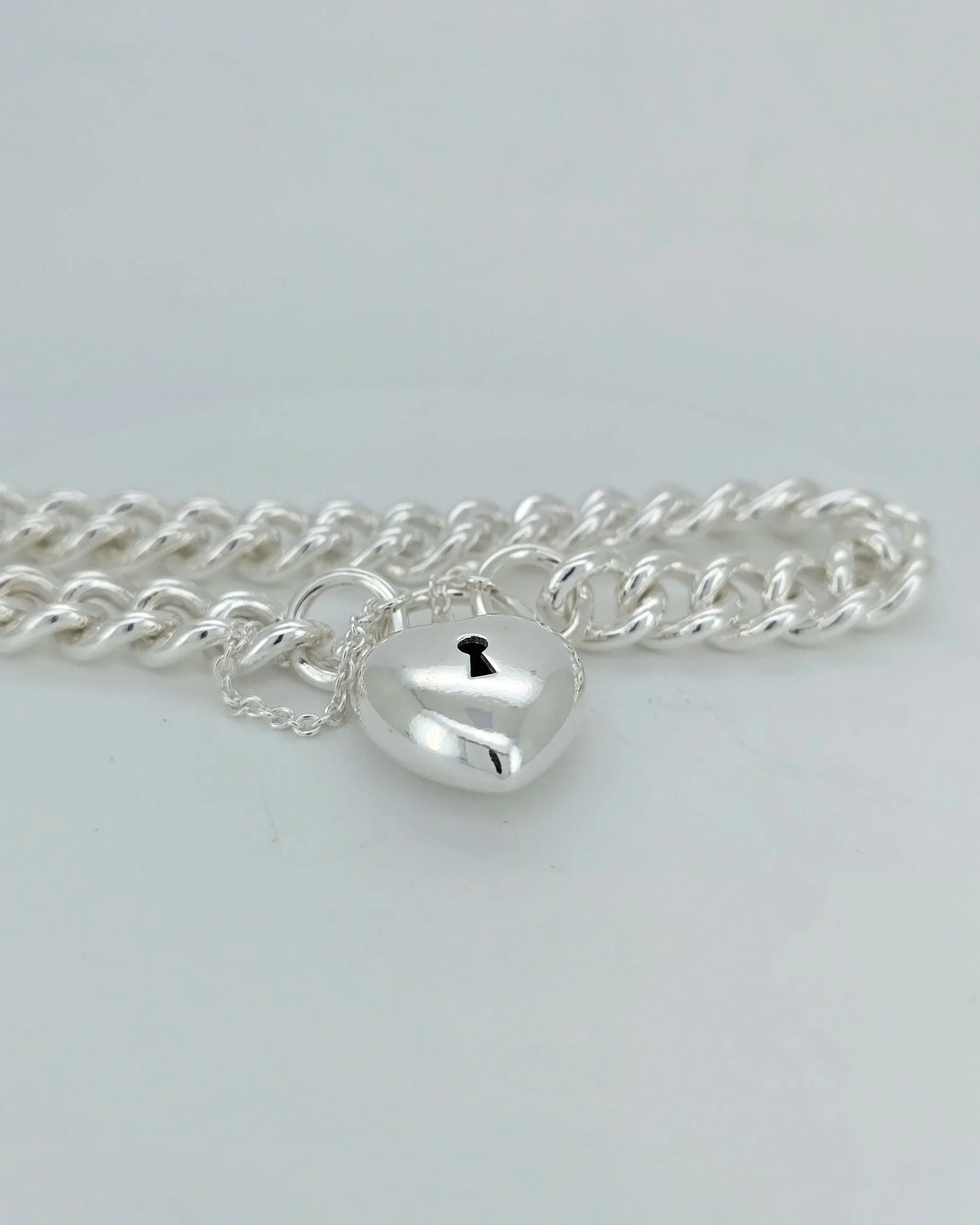 Sterling Silver Curb Bracelet