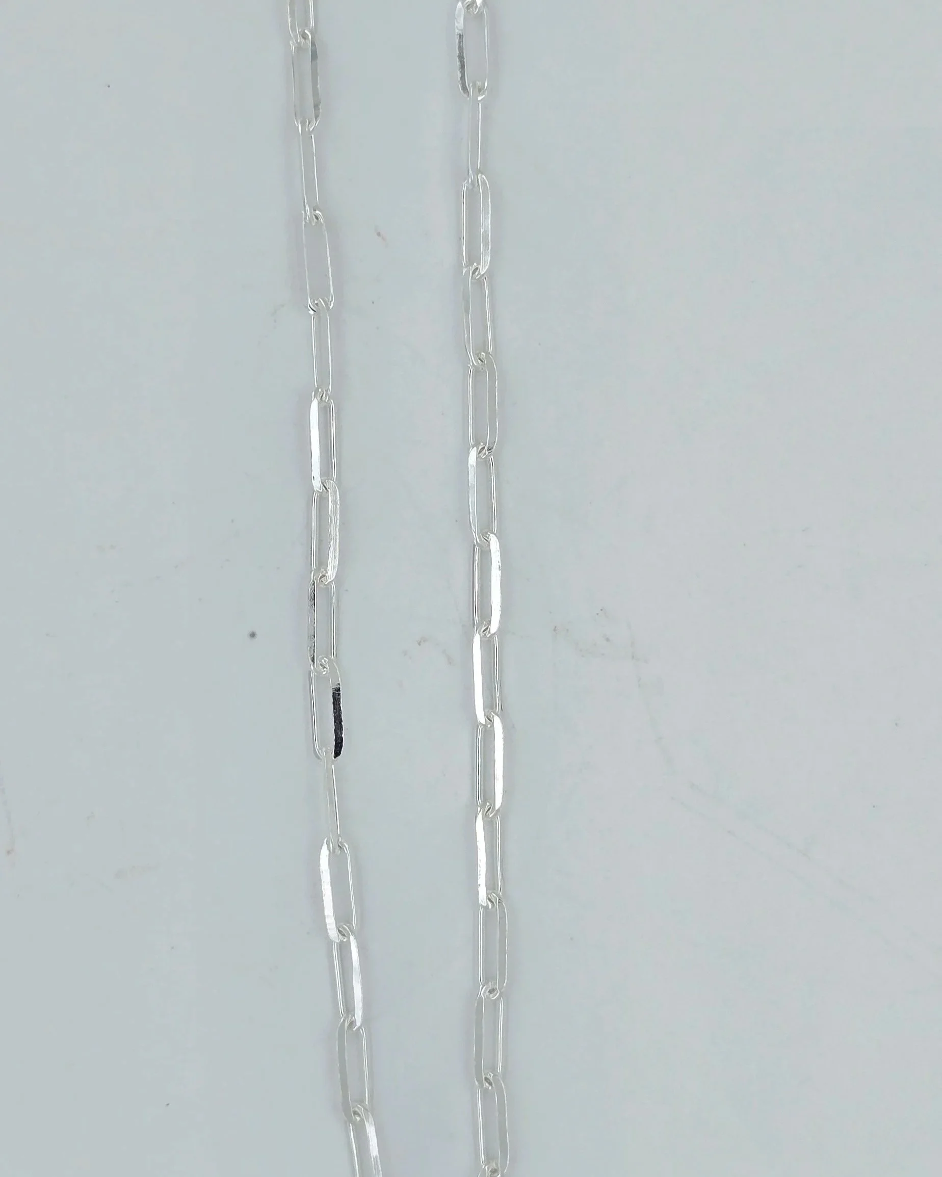 Sterling Silver Paperclip Bracelet