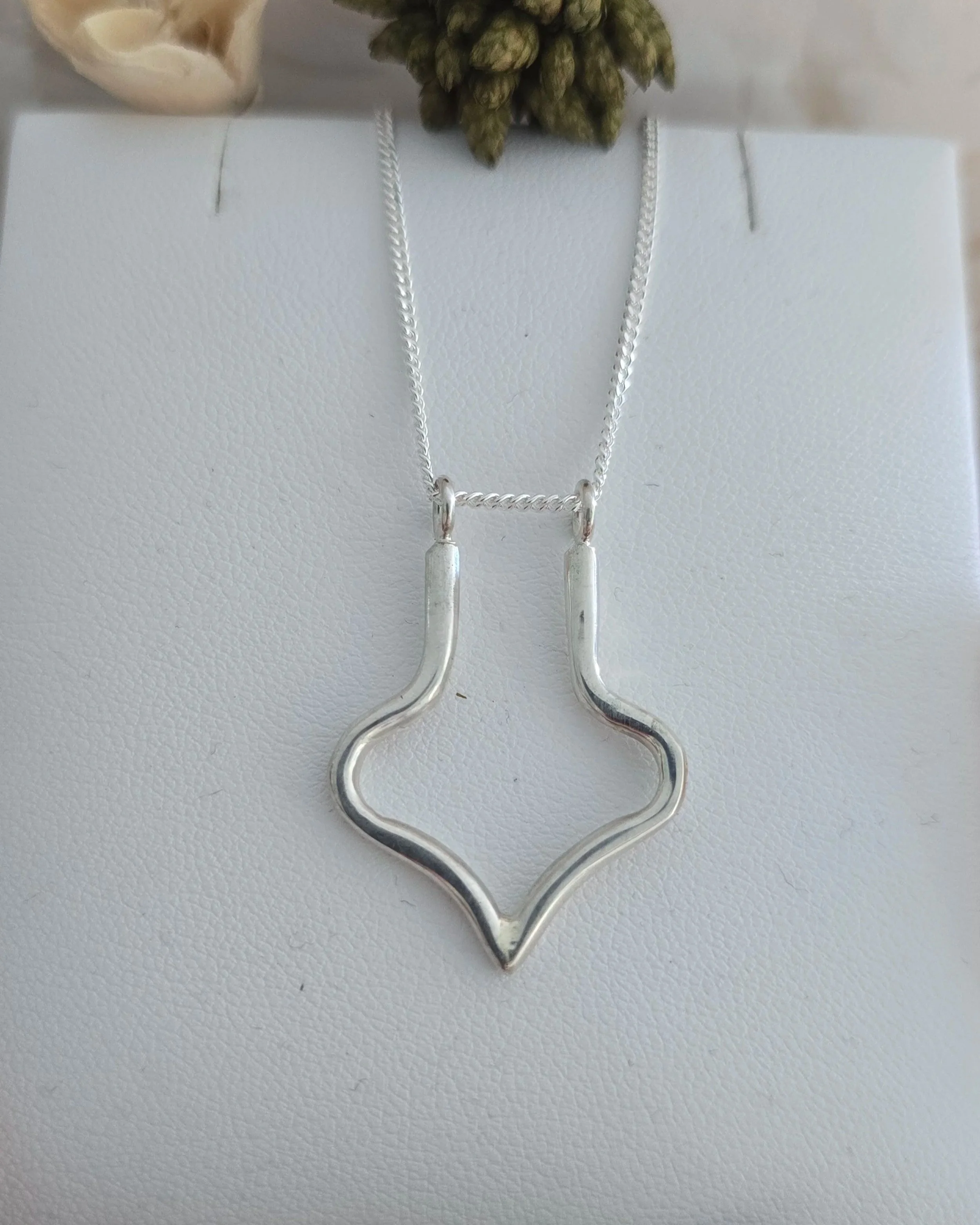 Silver Ring Keeper Necklace