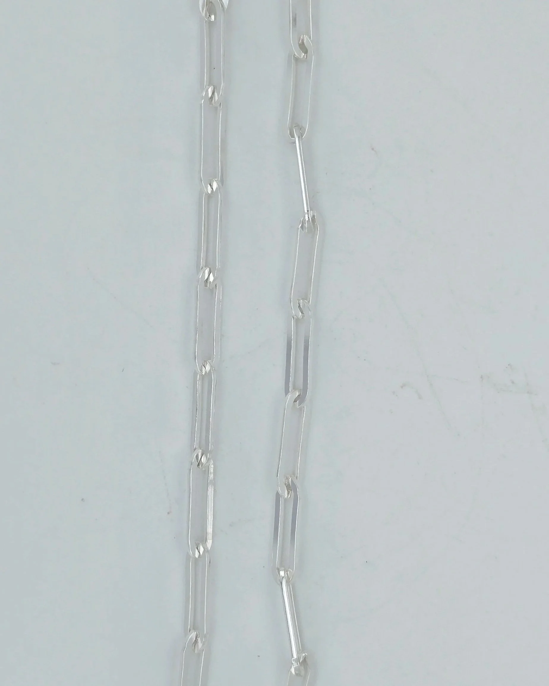 Sterling Silver Paperclip Bracelet