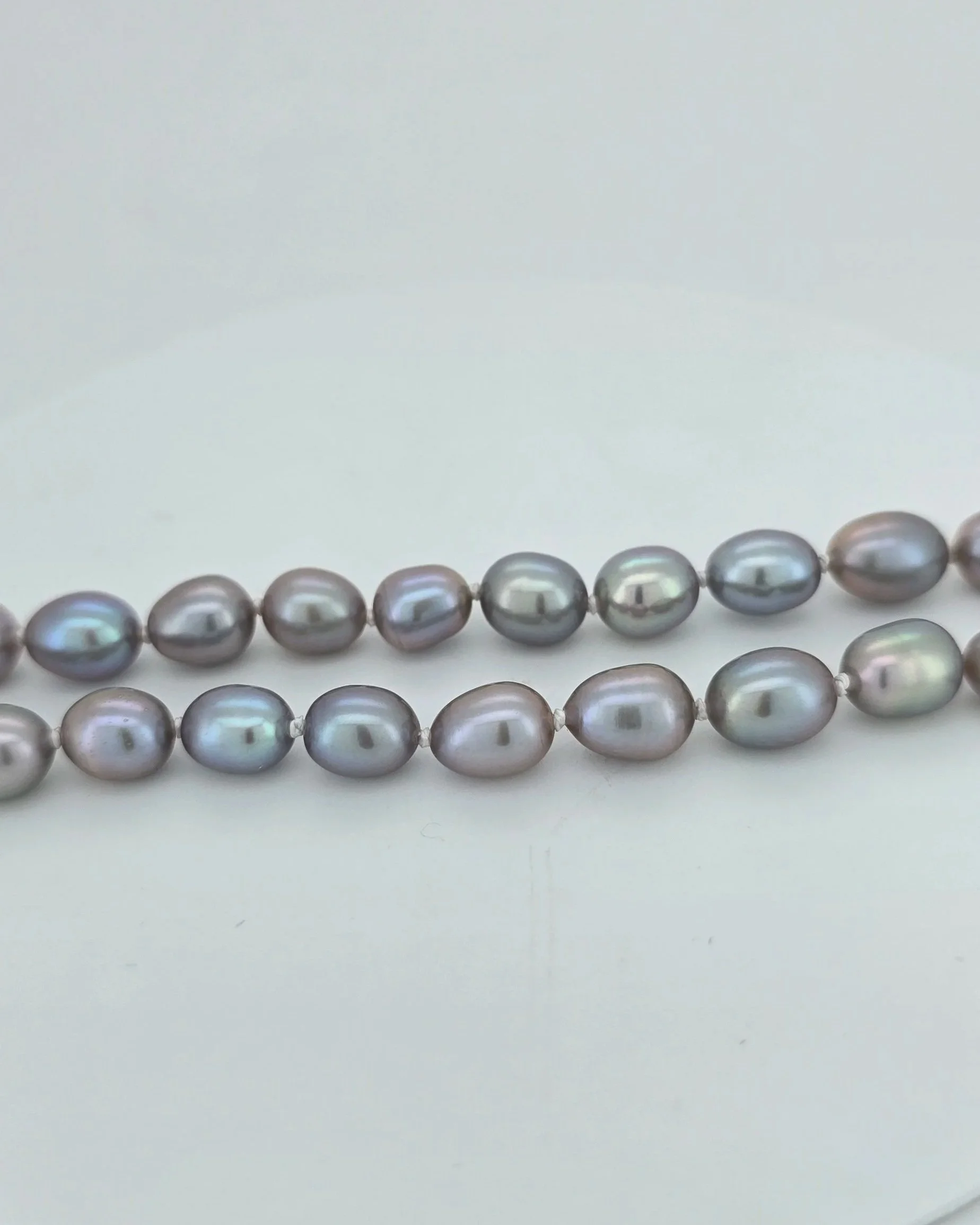 Silver Freshwater Pearl Necklace