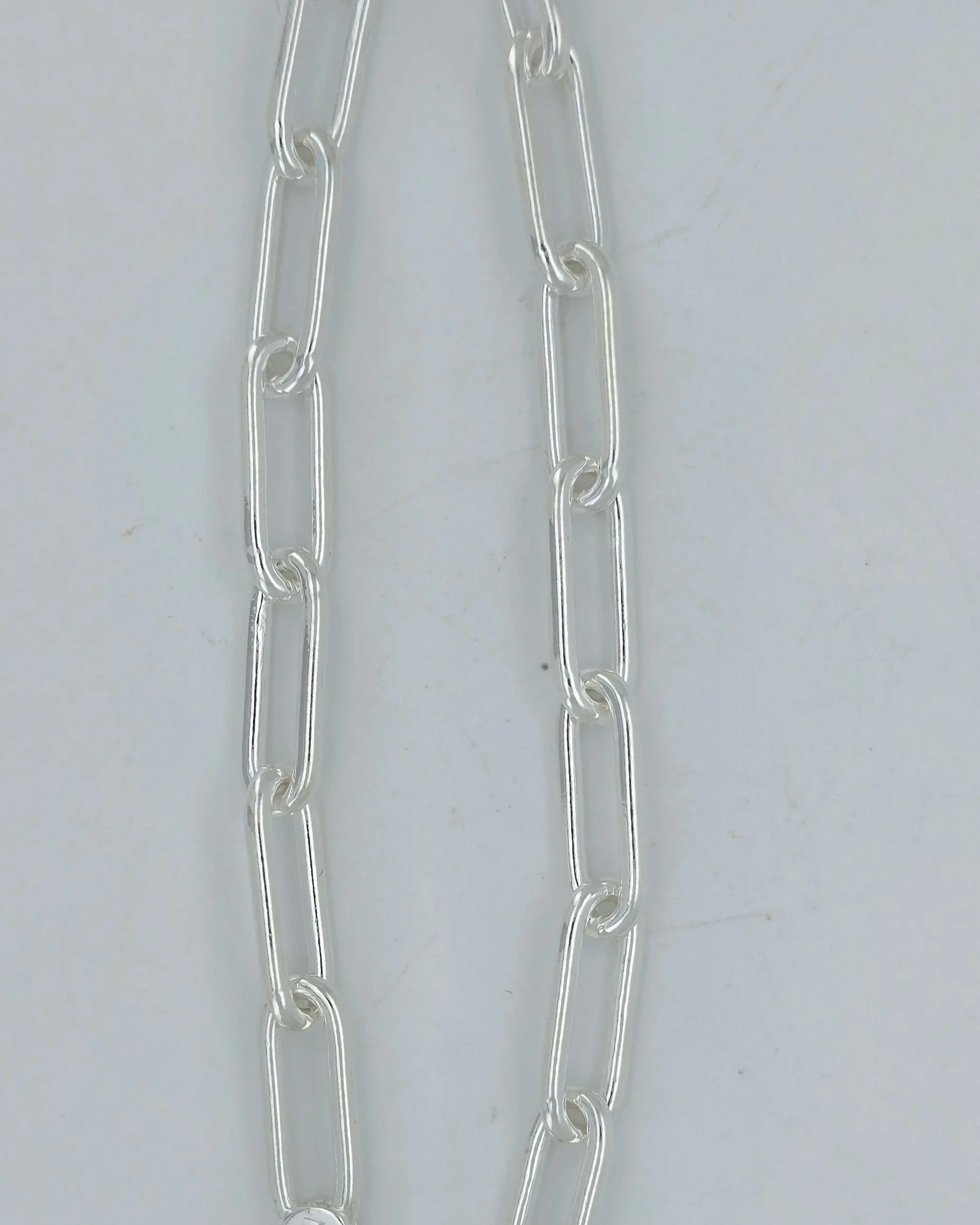 Sterling Silver Paperclip Bracelet
