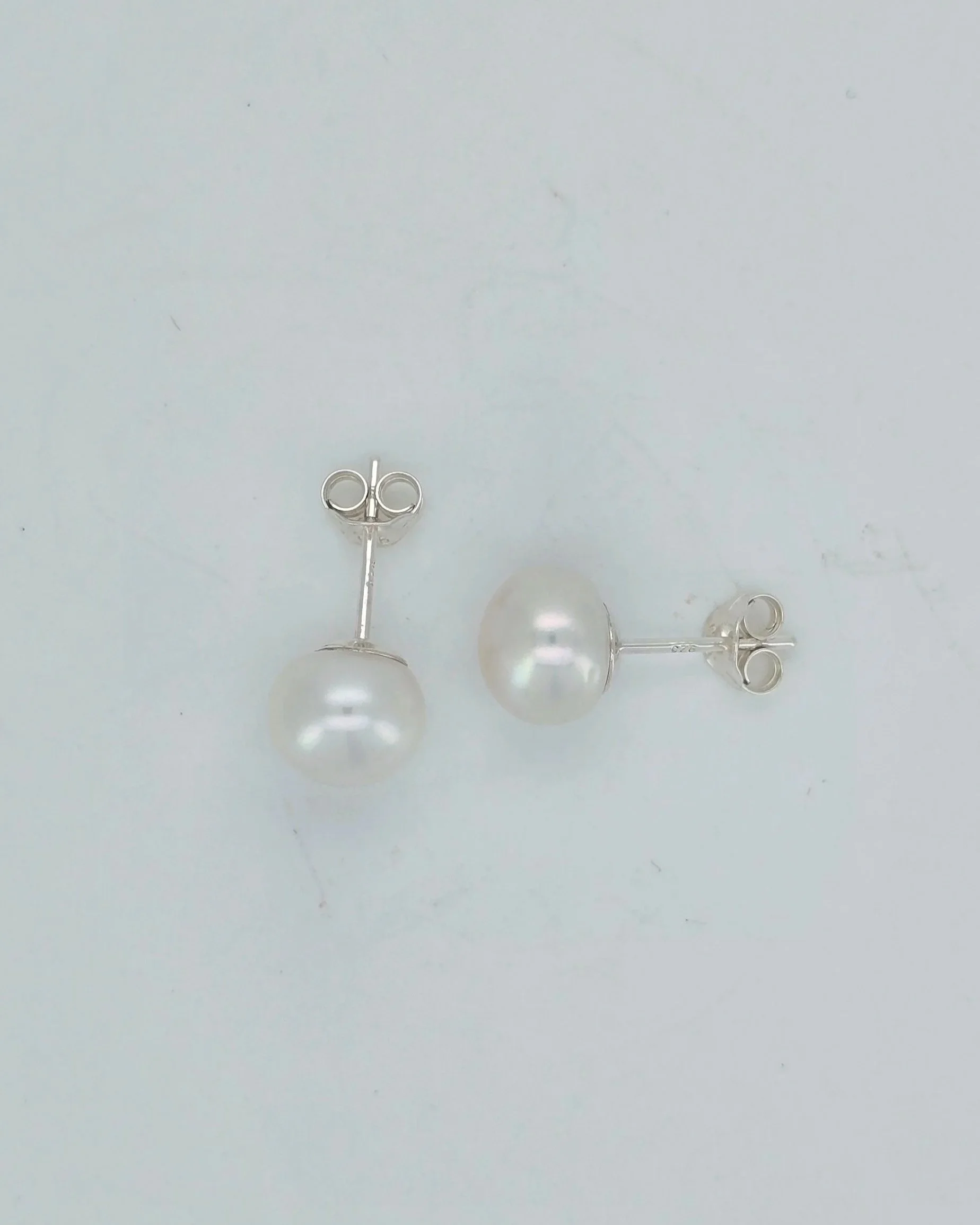 Sterling Silver Freshwater Pearl Studs