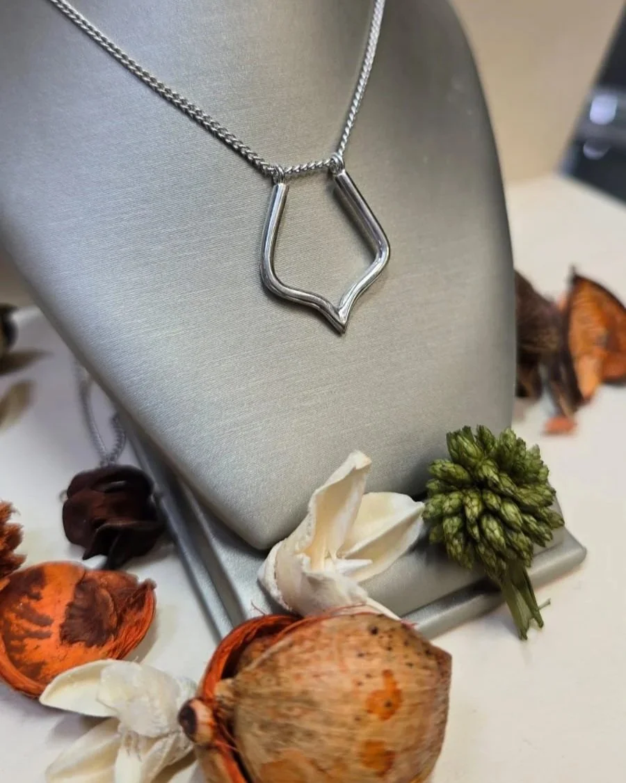 Silver Ring Keeper Pendant Necklace