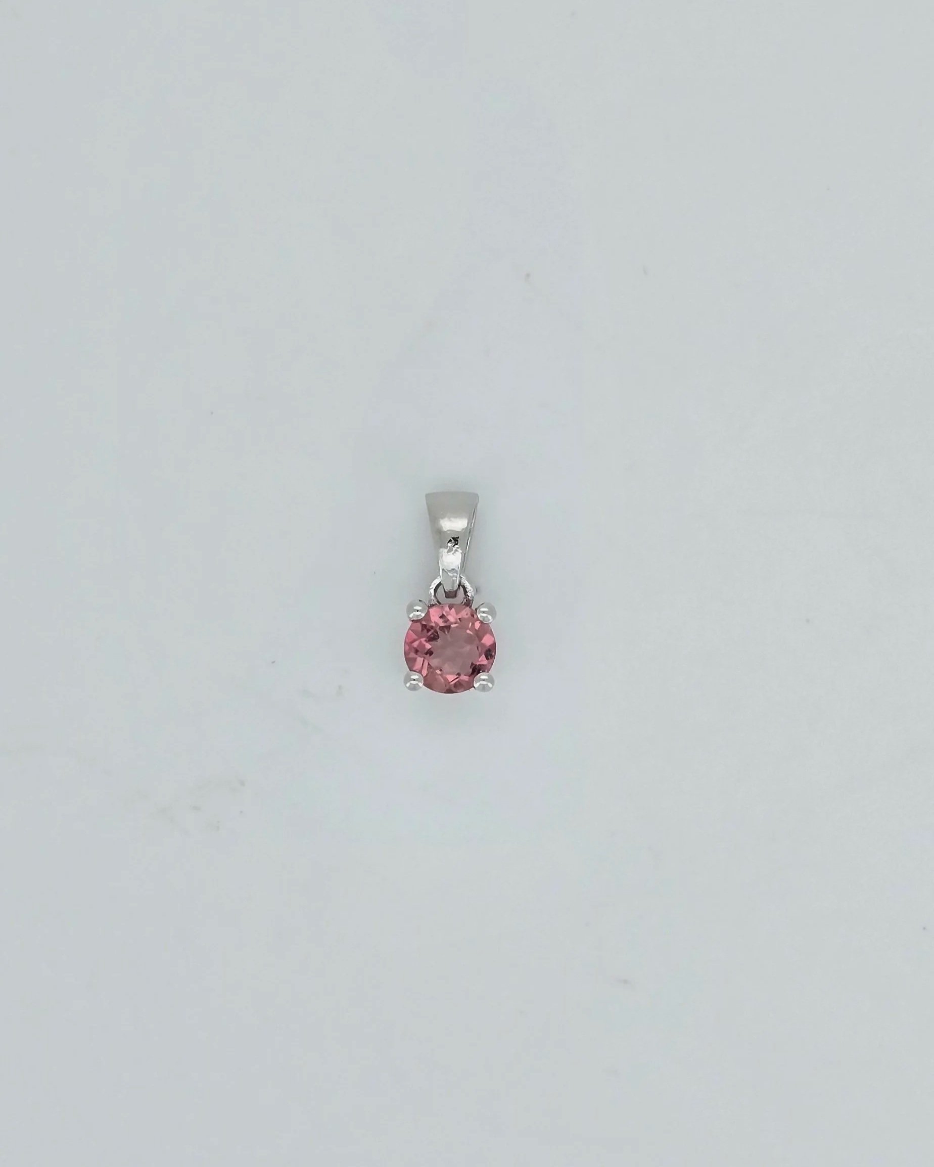 Sterling Silver Tourmaline Pendant