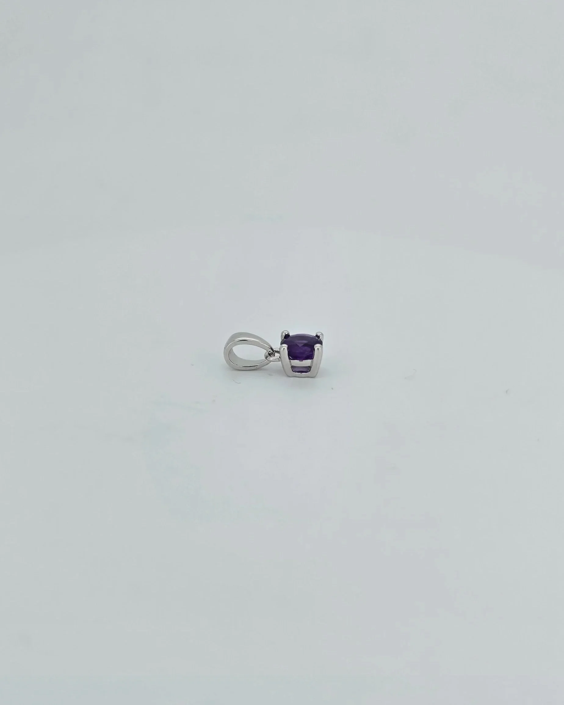 Sterling Silver Amethyst Pendant