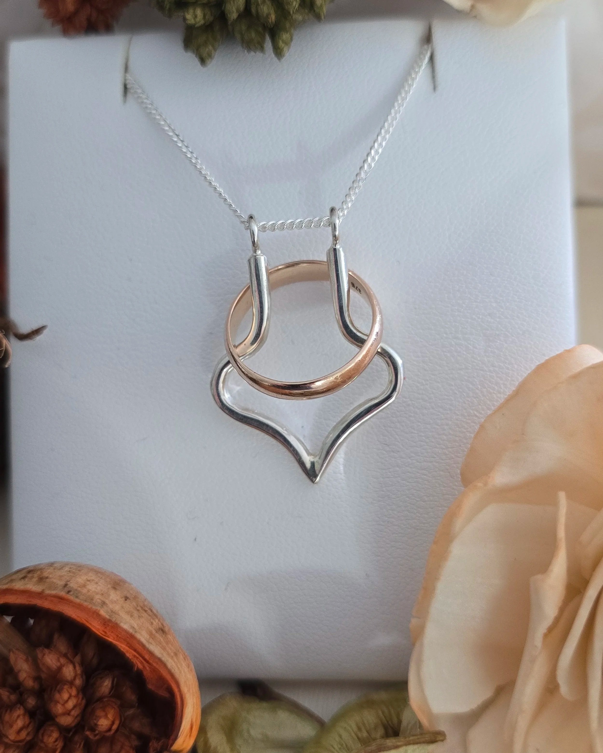 Silver Ring Keeper Necklace