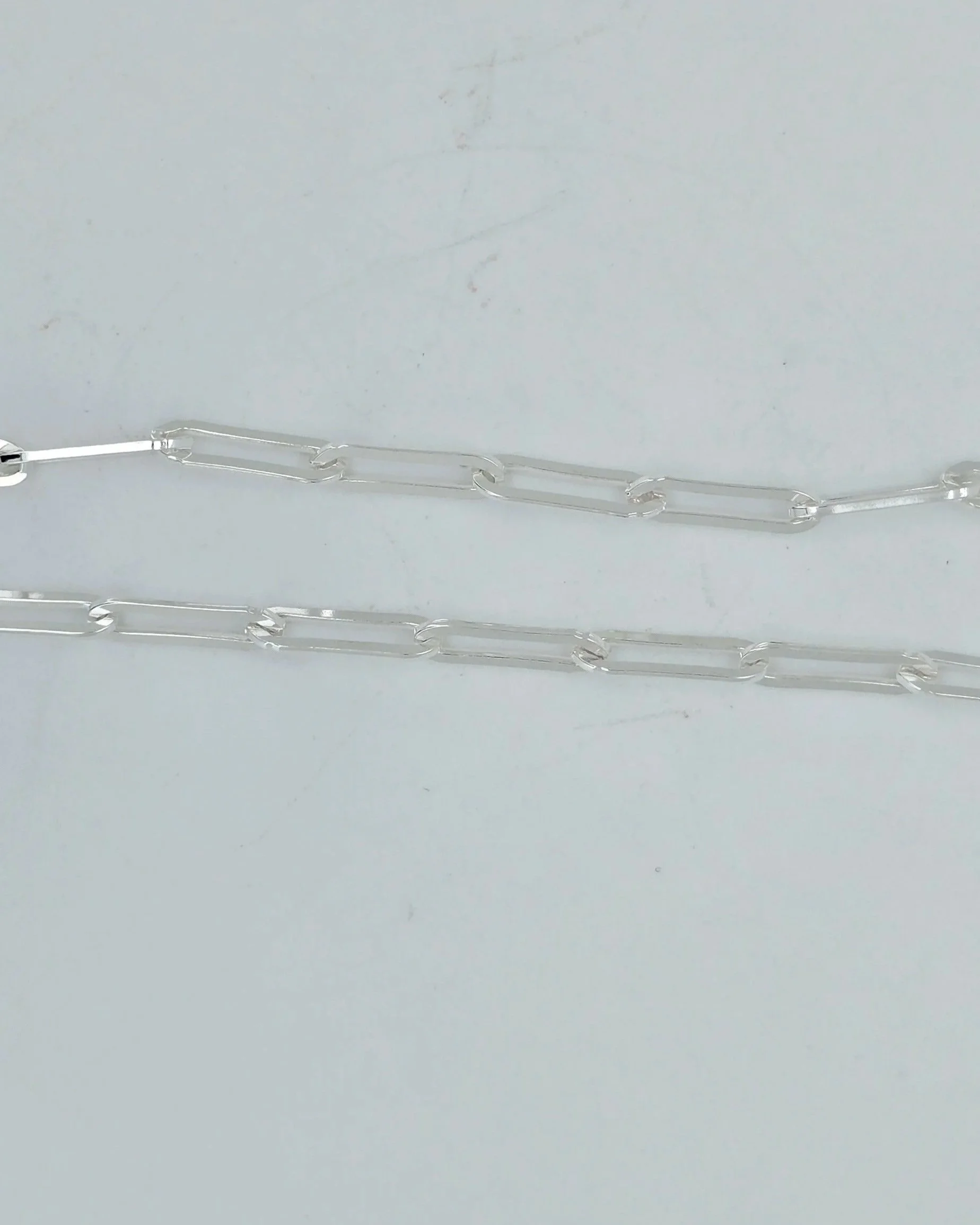 Sterling Silver Paperclip Bracelet